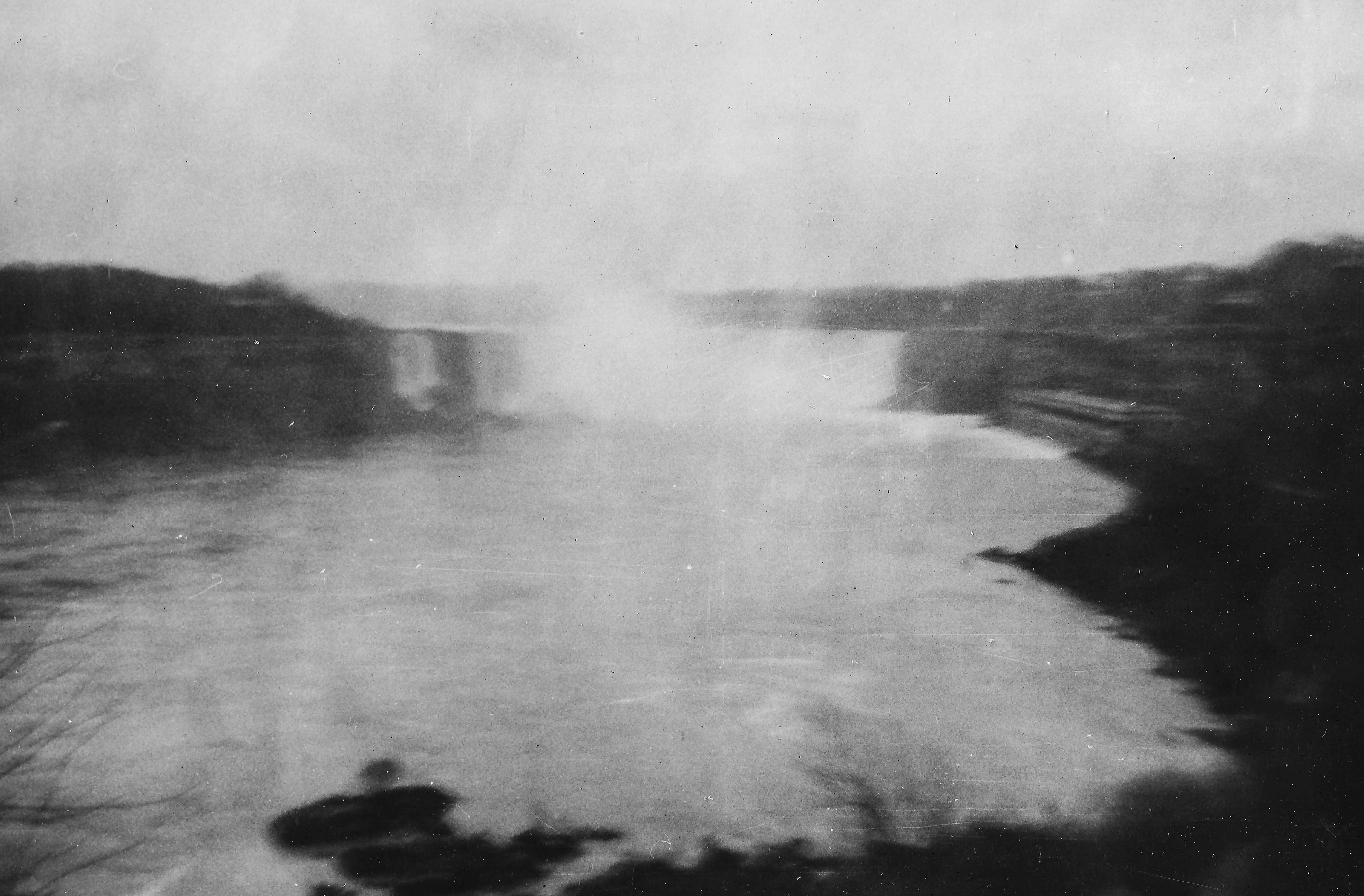 Vintage waterfall