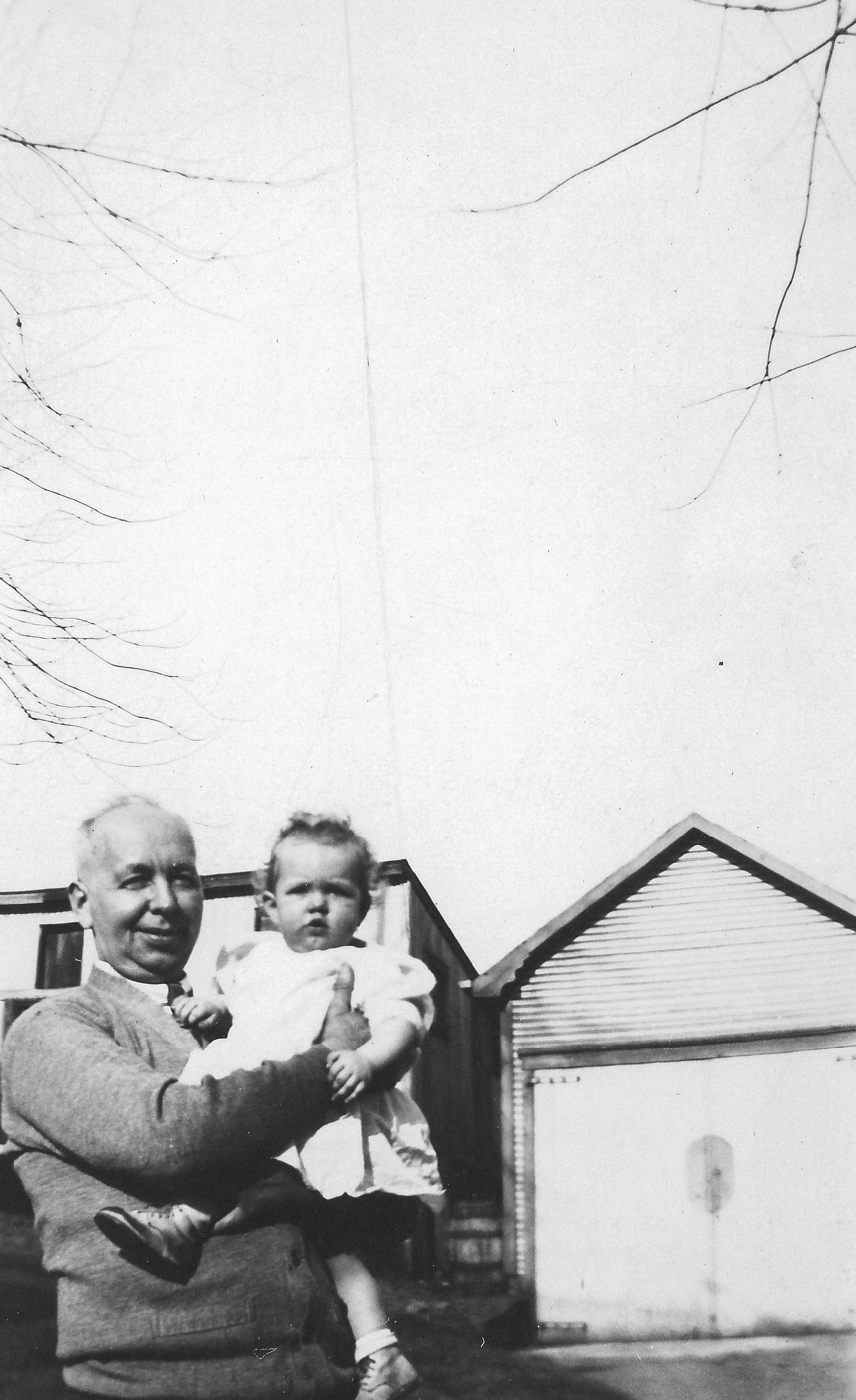 Man and daughter