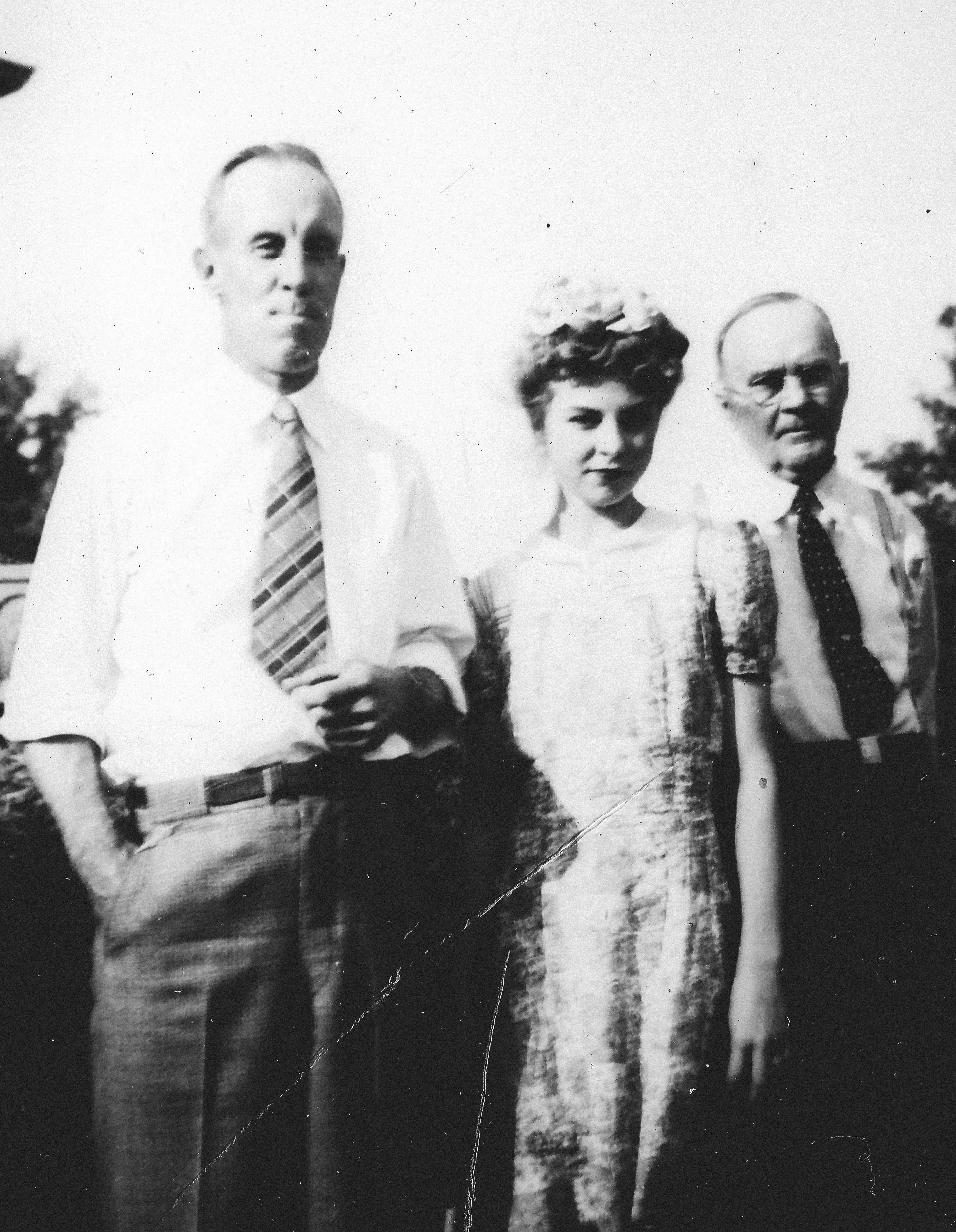 Two men and a lady