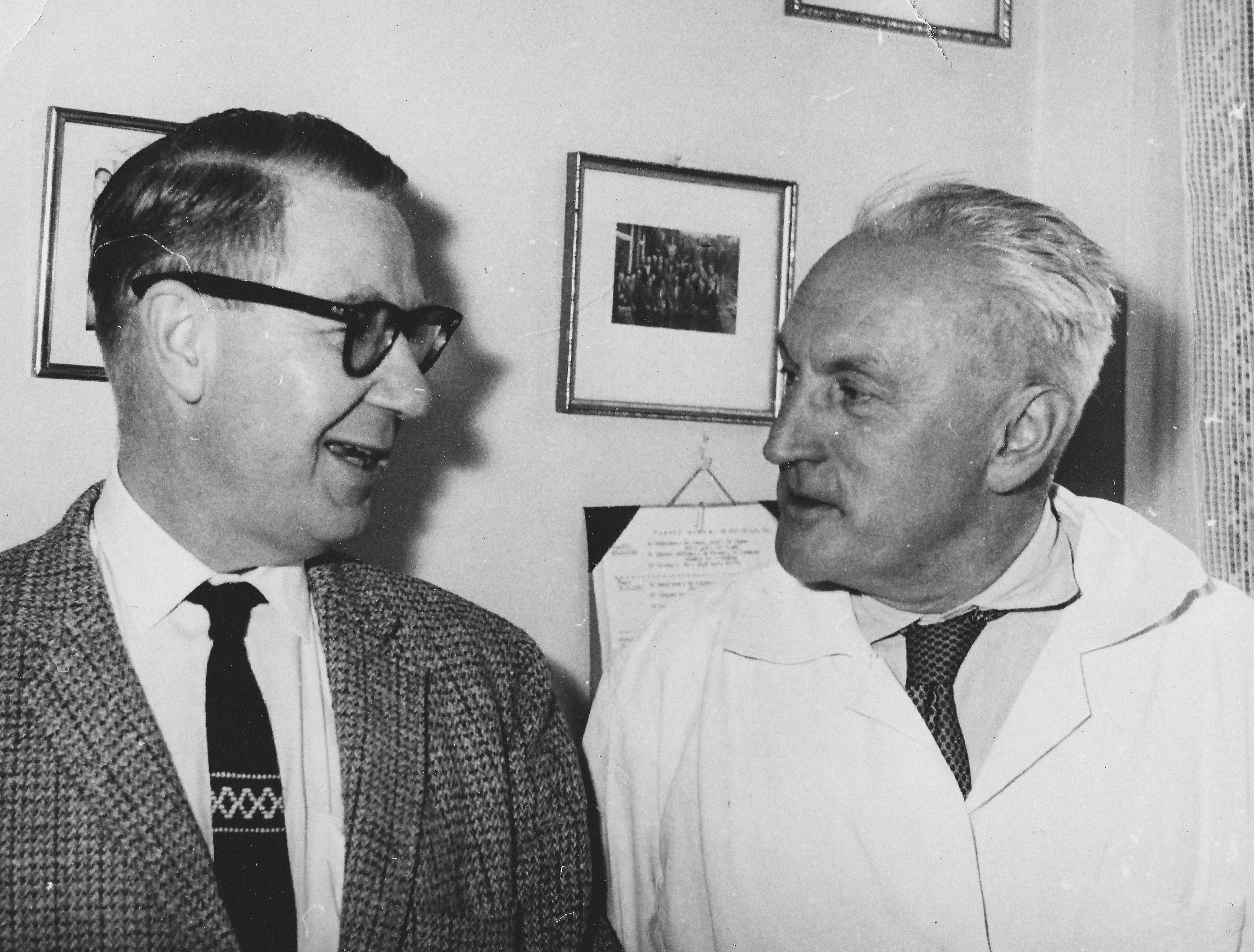 Men talking