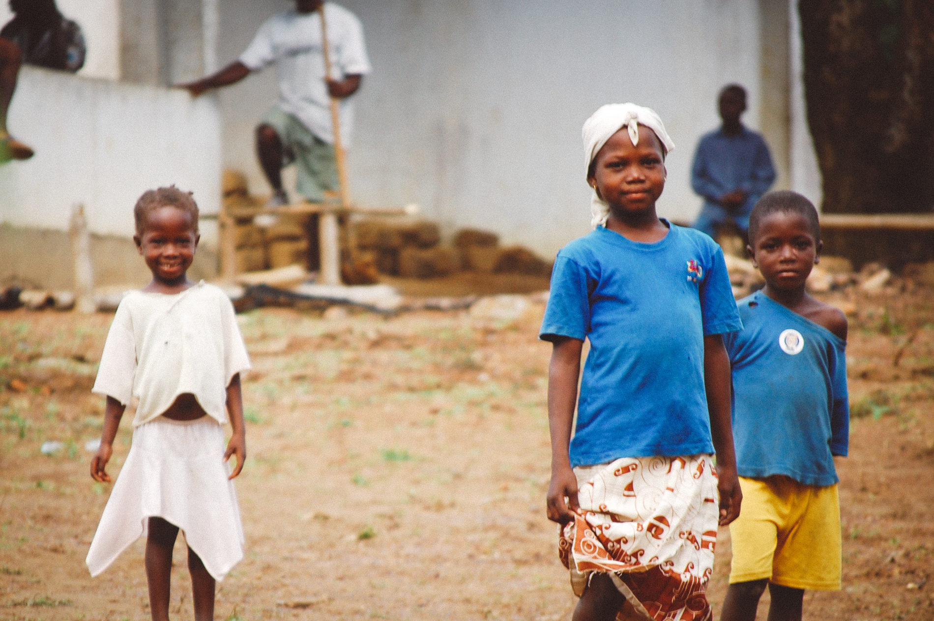 children in village