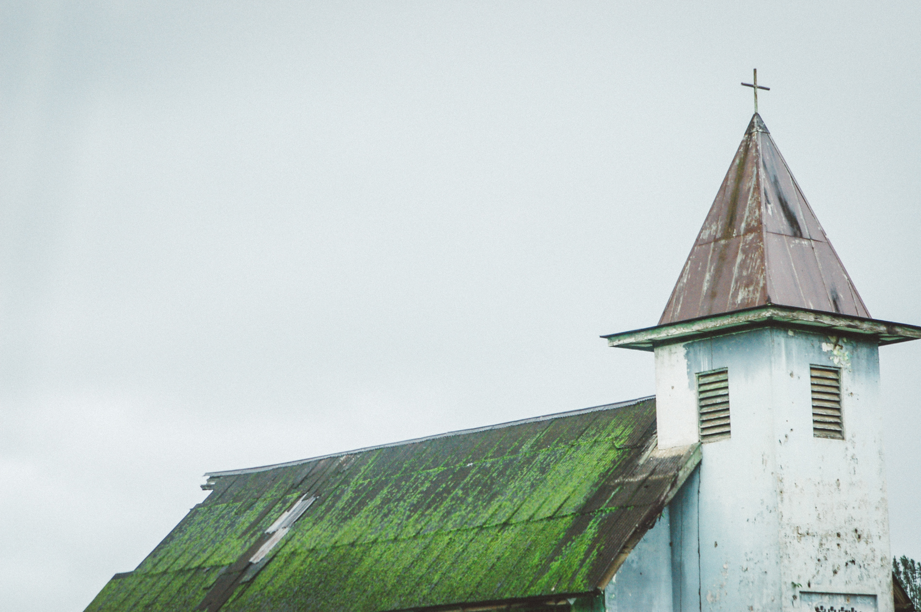 church bulding in african village