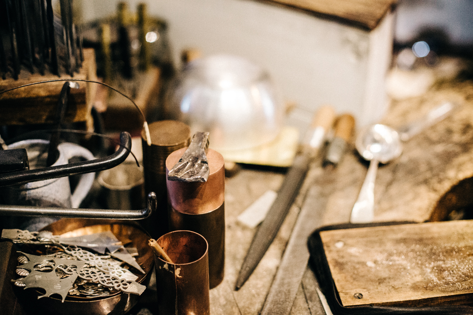 workshop closeup
