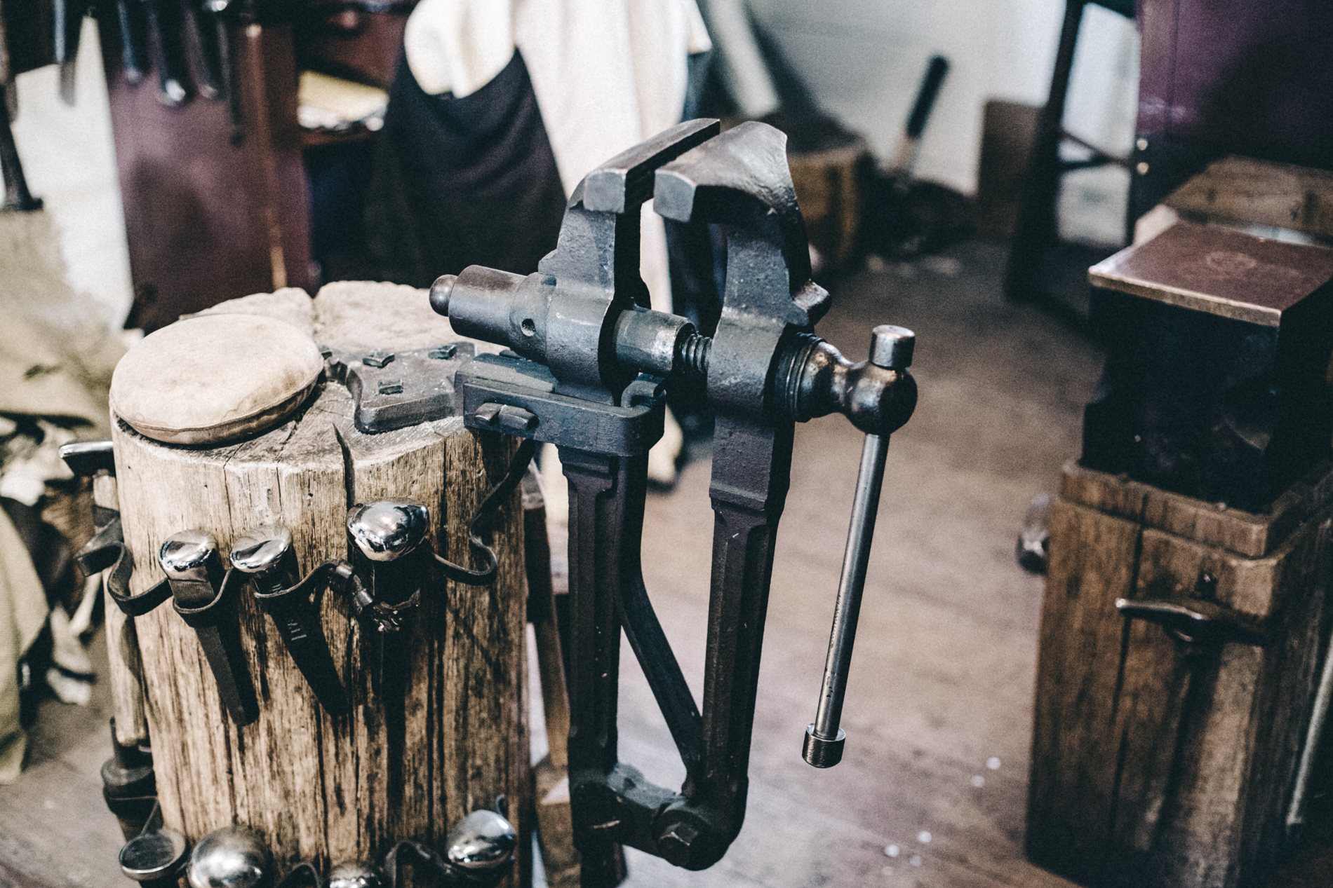 vice in workshop