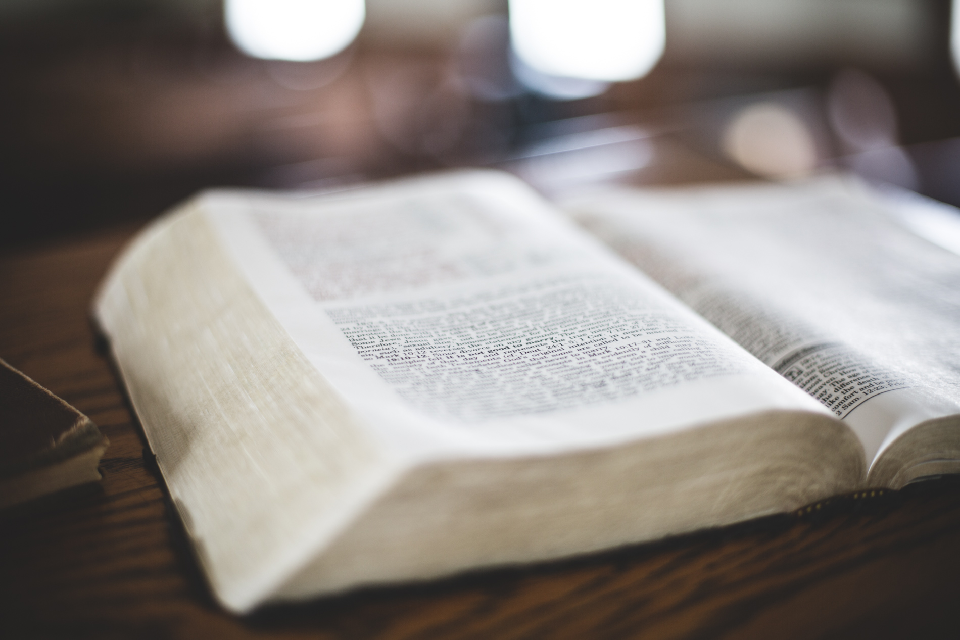 Blurred Bible