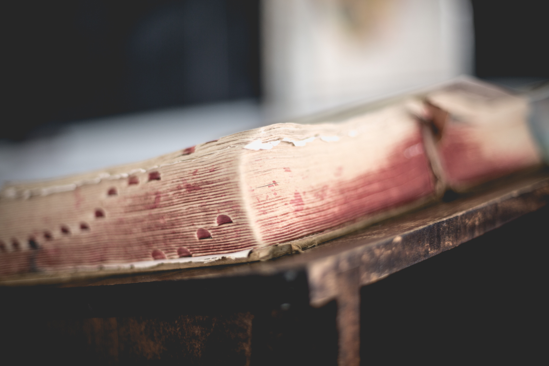 Antique bible corner