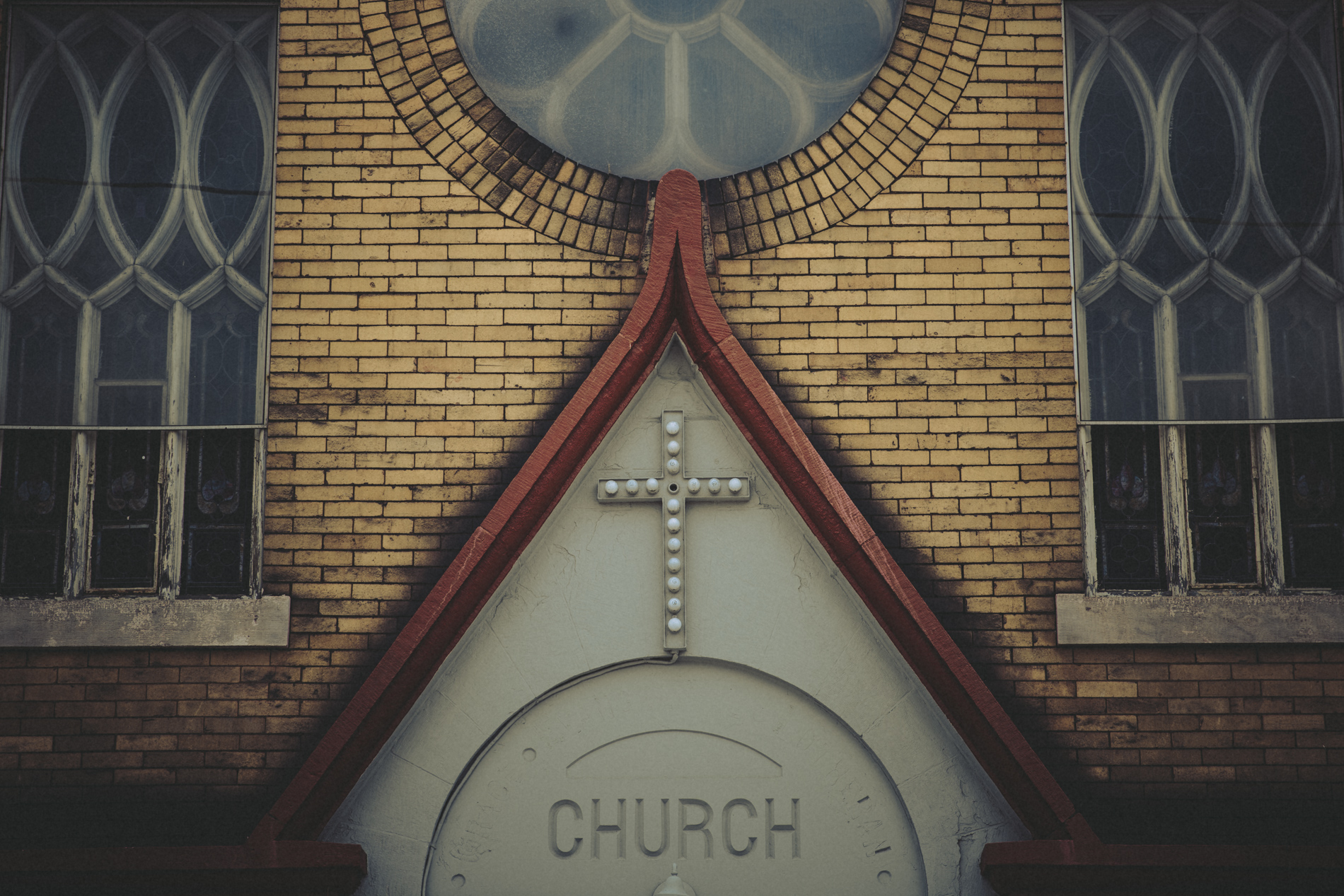 light bulb cross