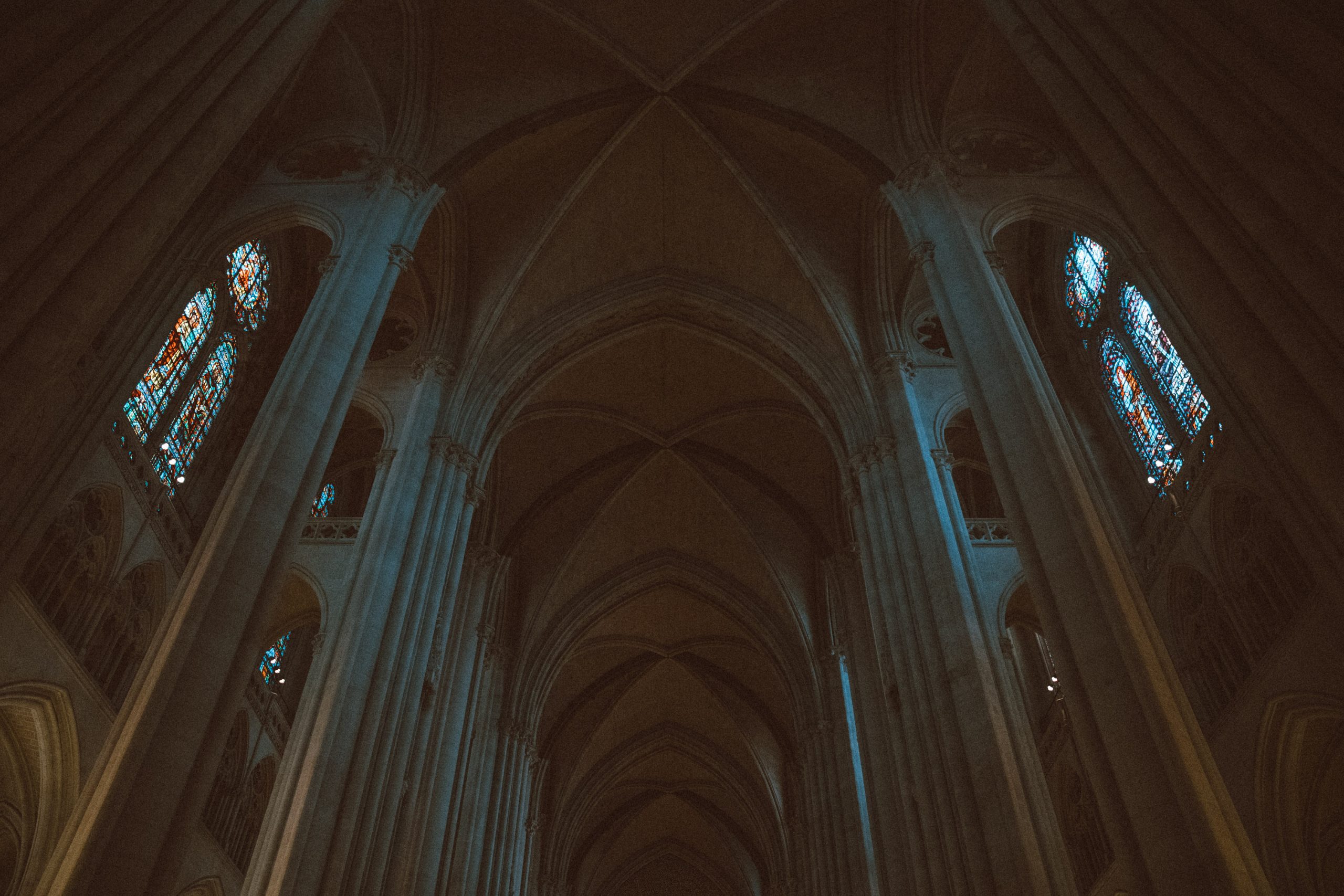 Church ceiling