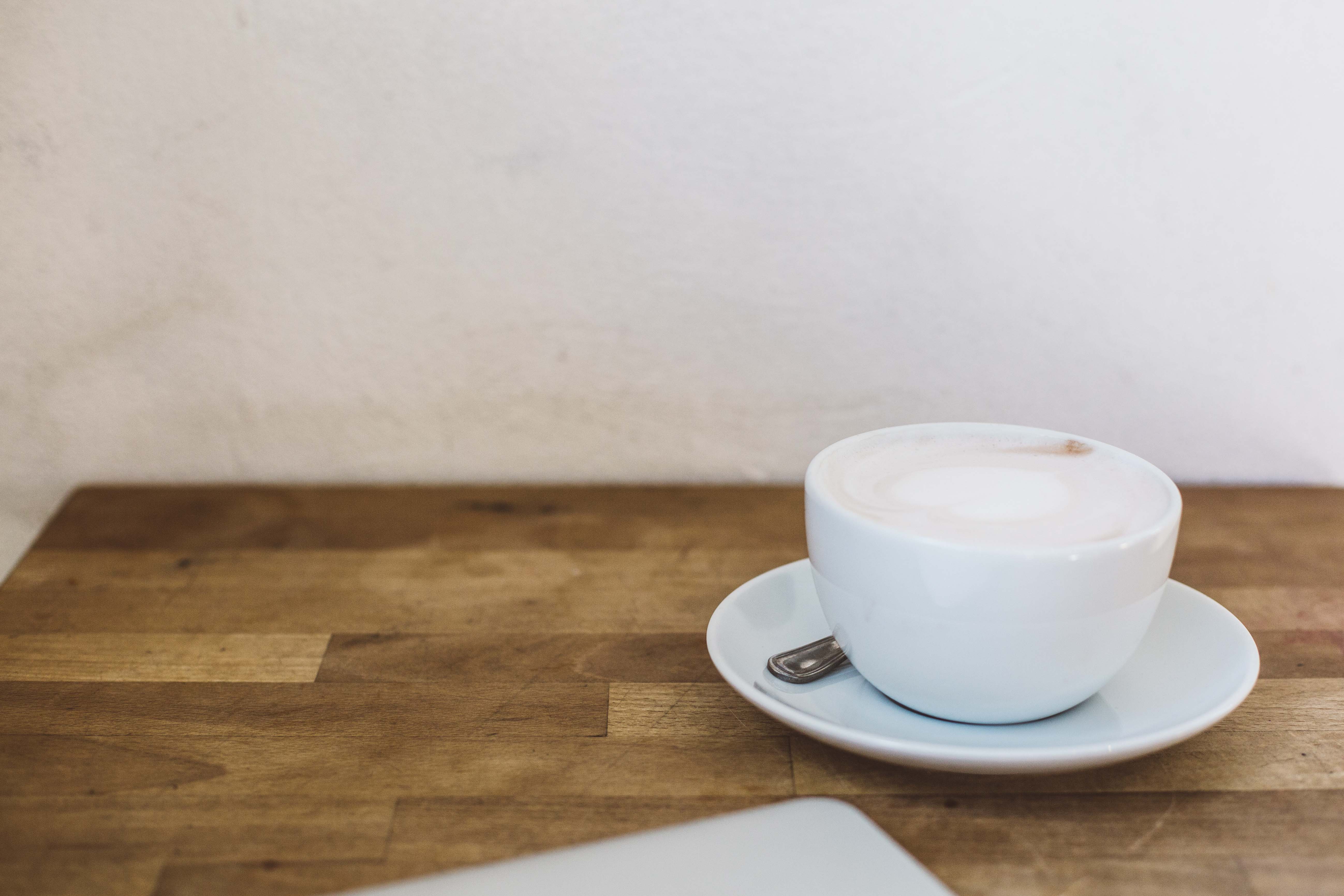 Latte and Book