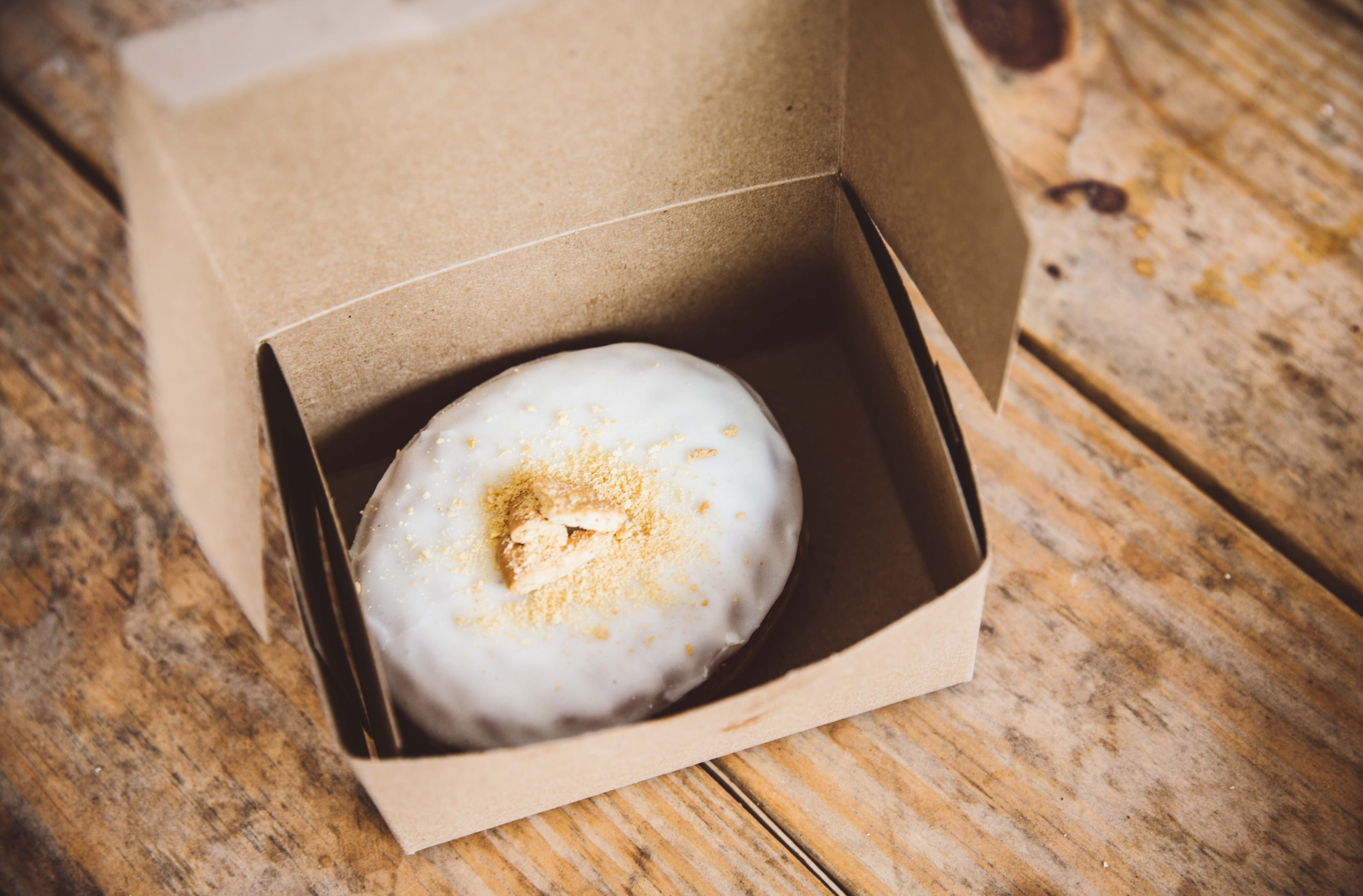 Donut in box