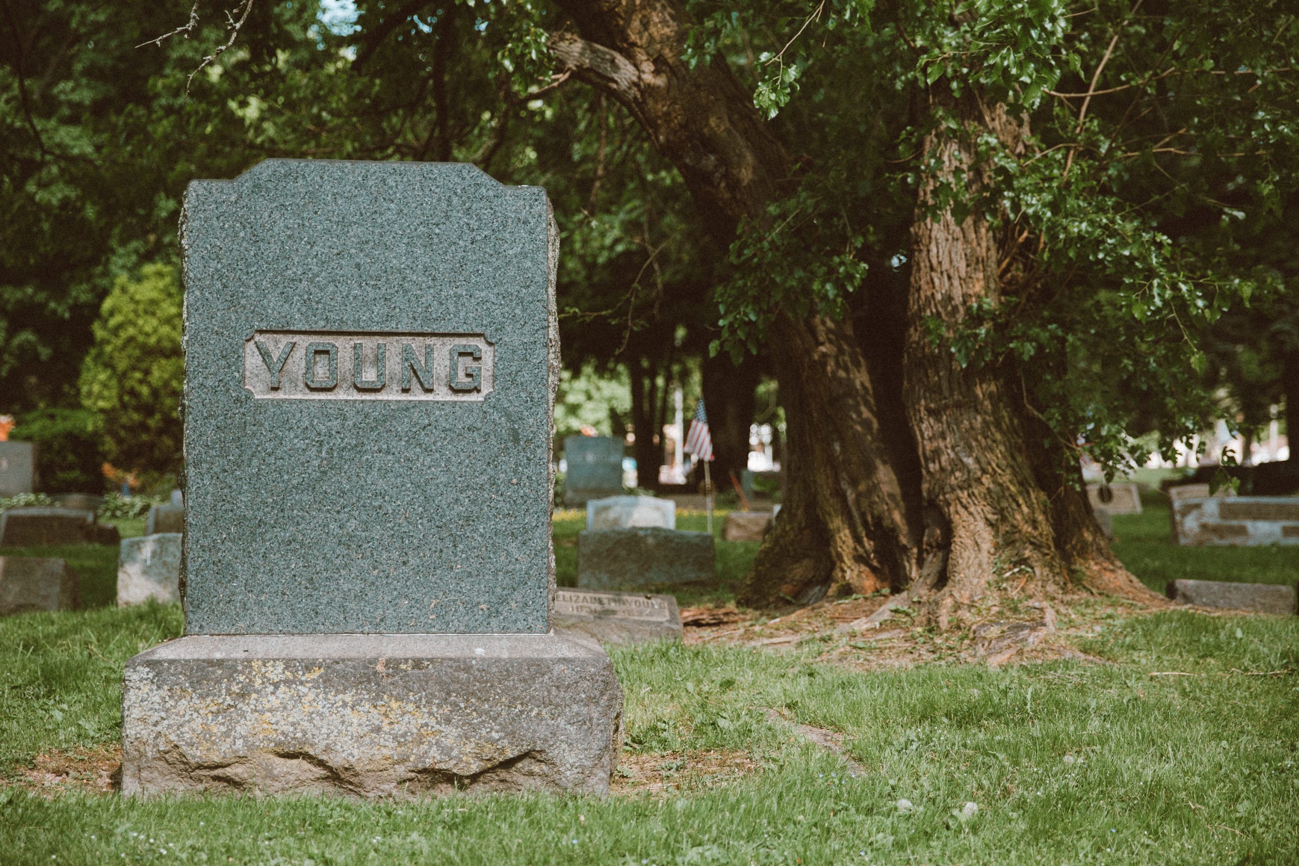 Young tombstone