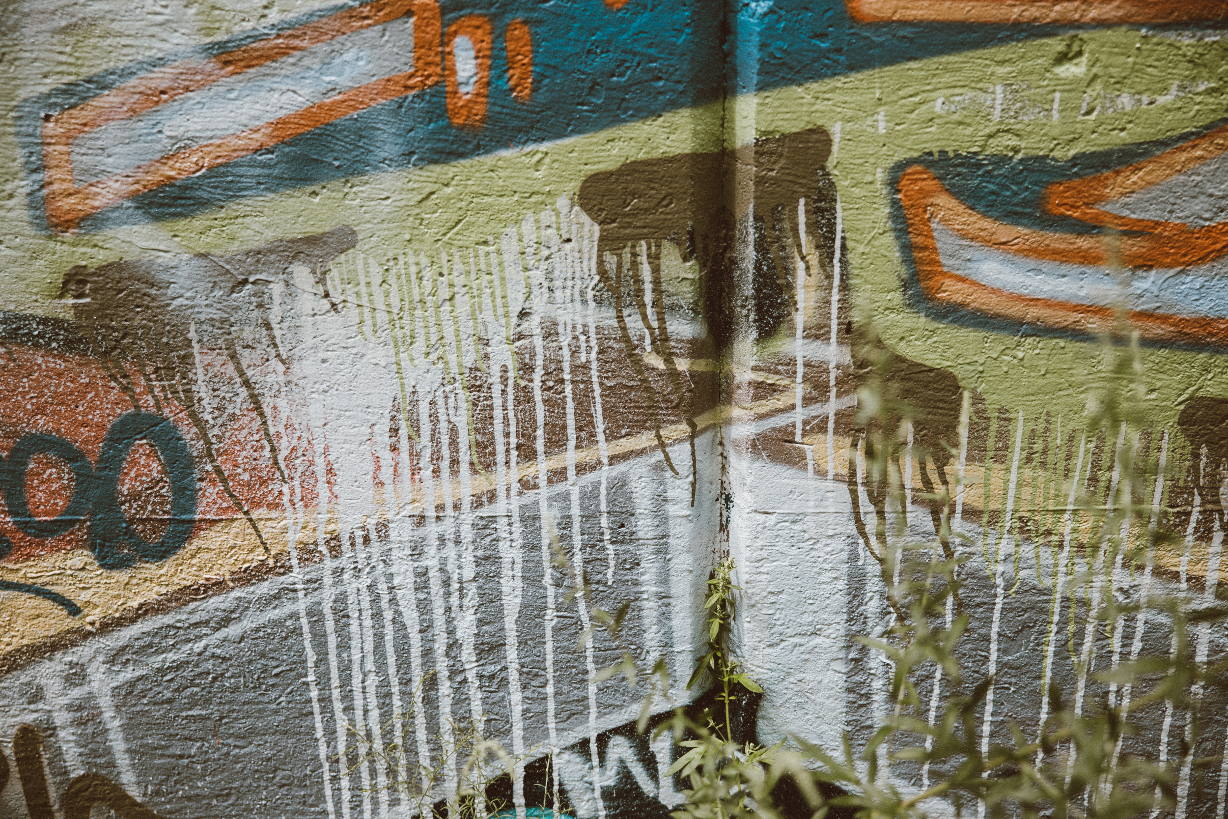 Paint dripping