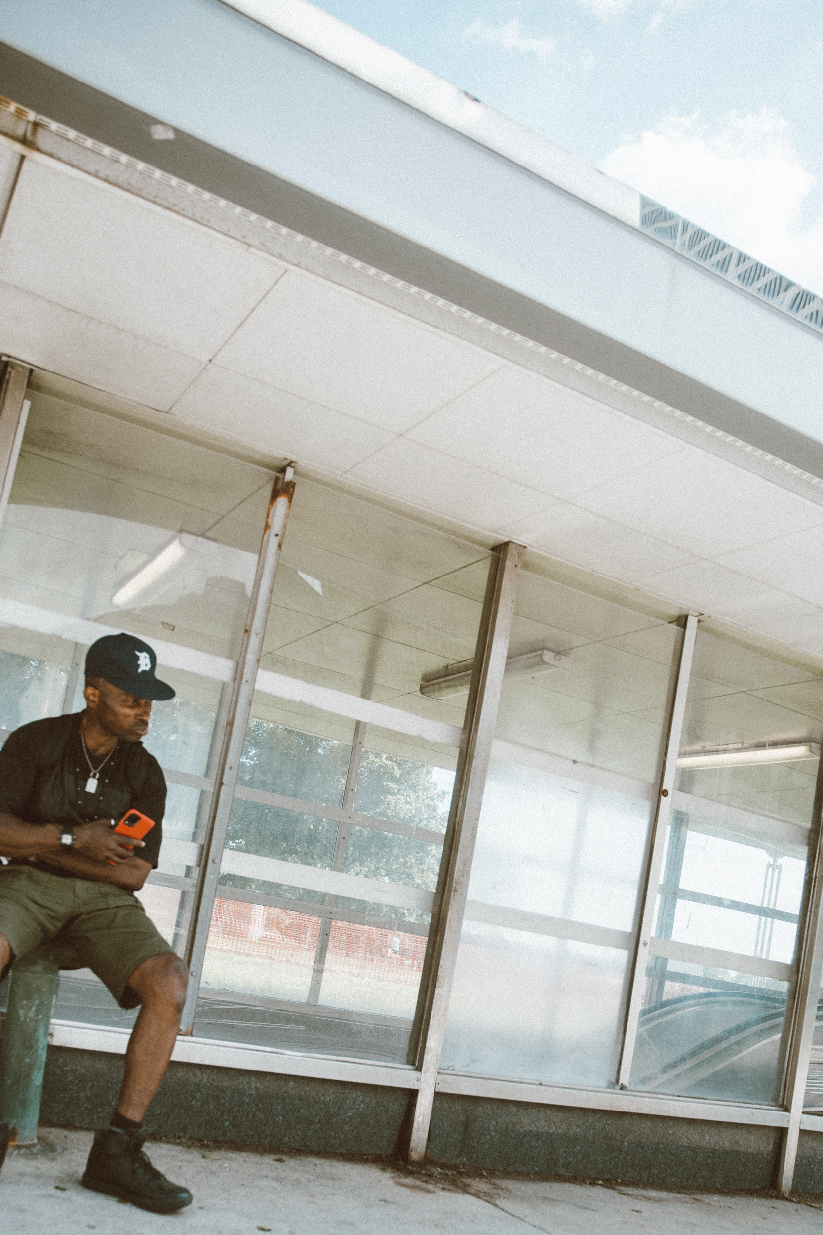 Man sitting