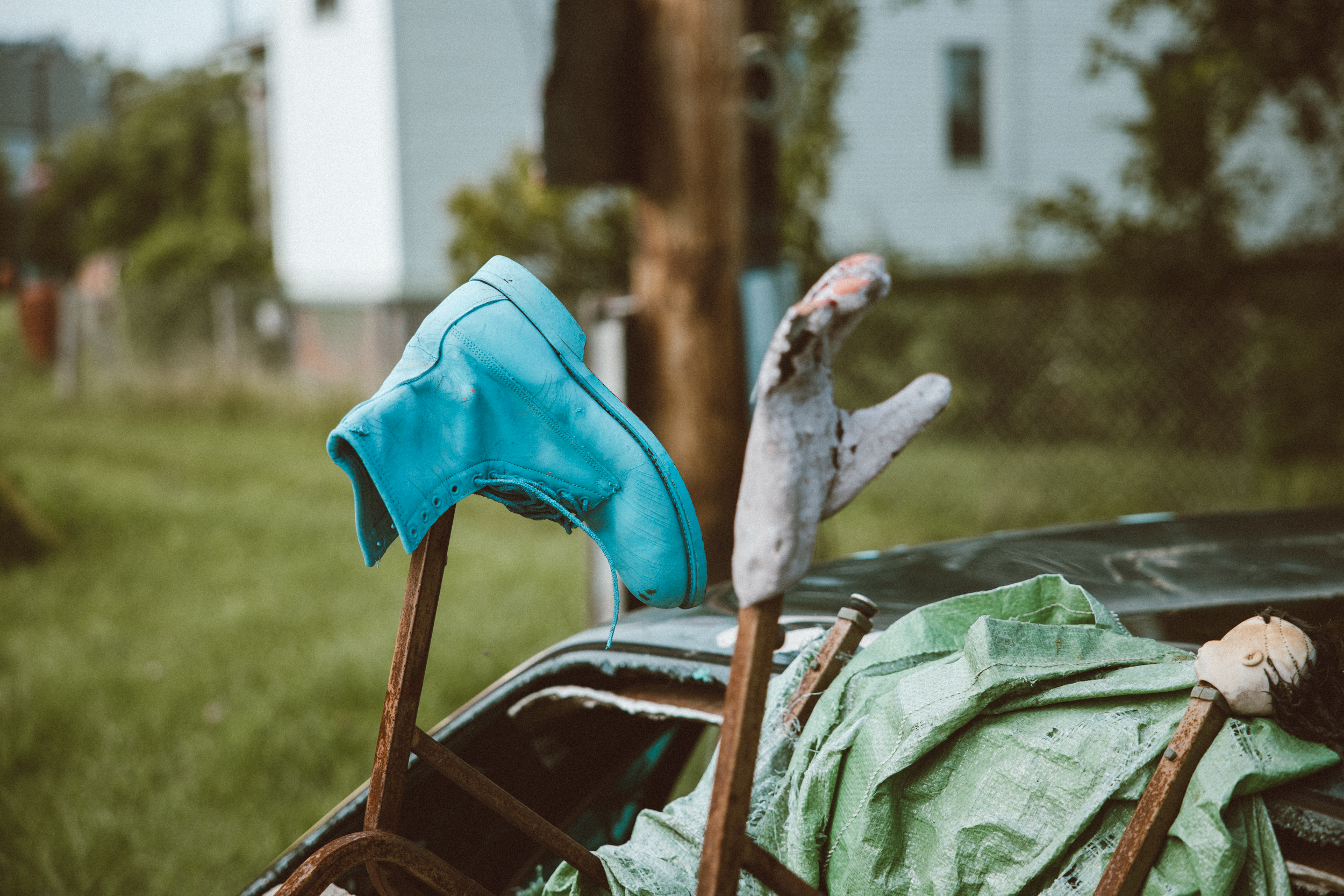 Boot and glove