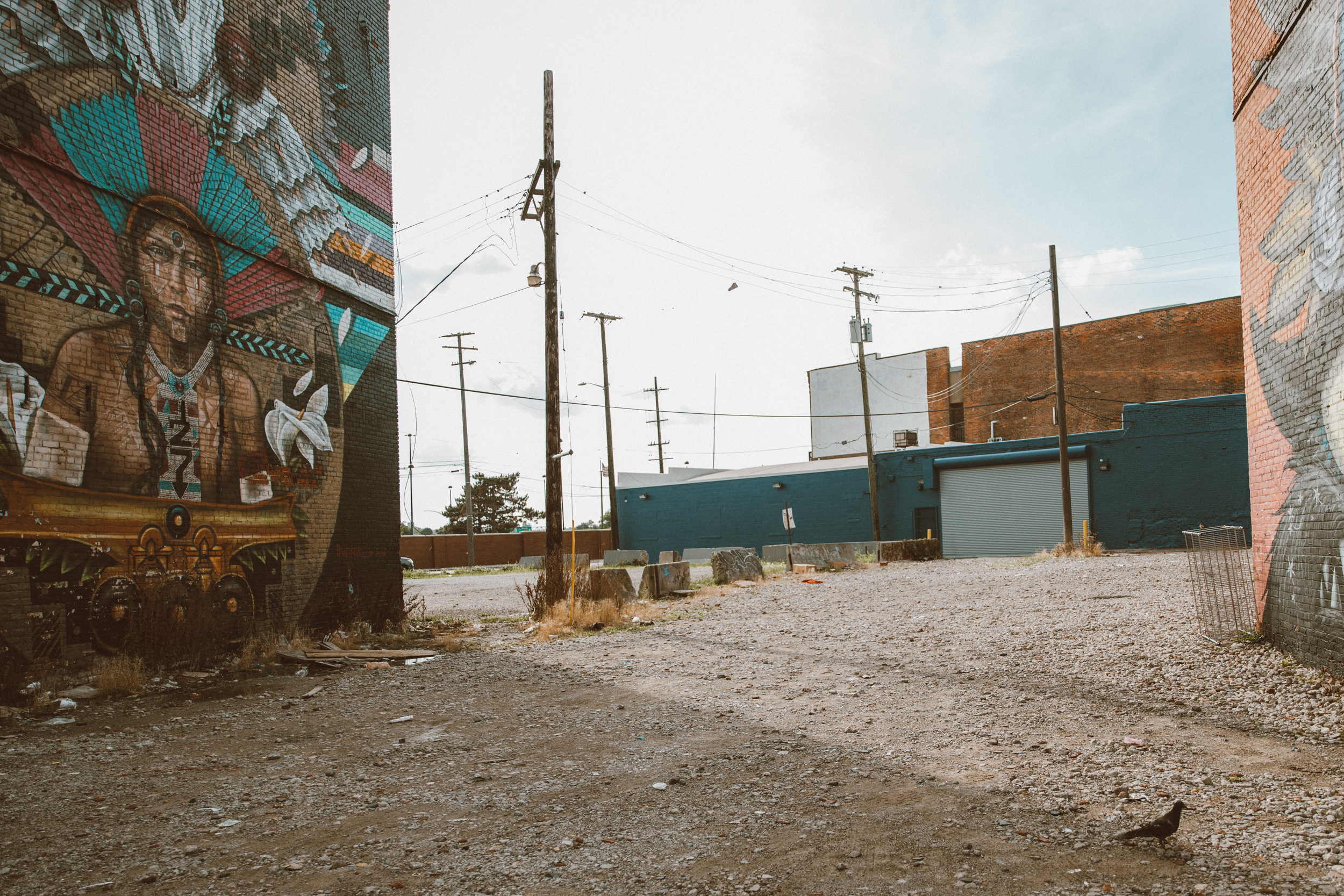 Gravel alley