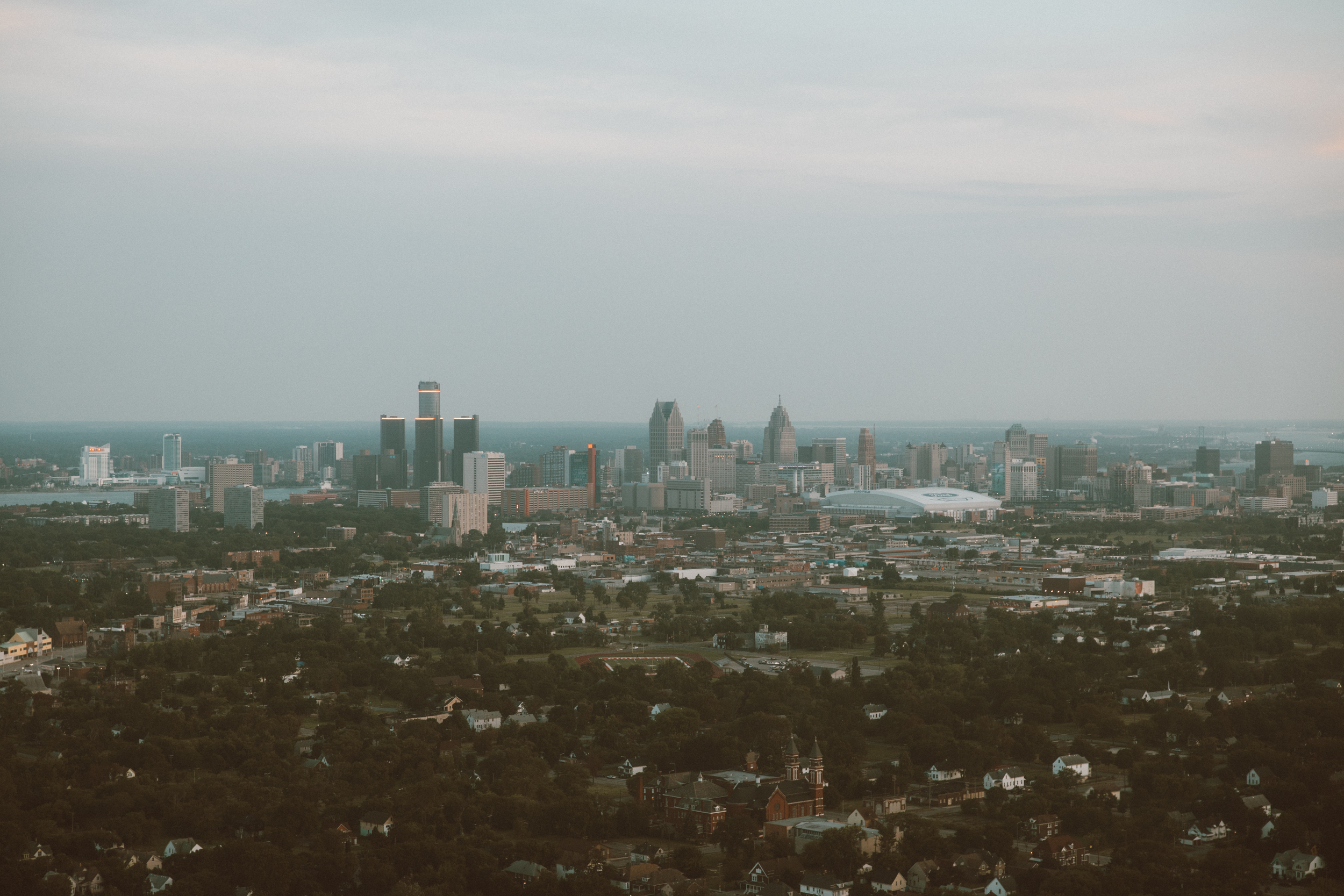 Detroit from afar
