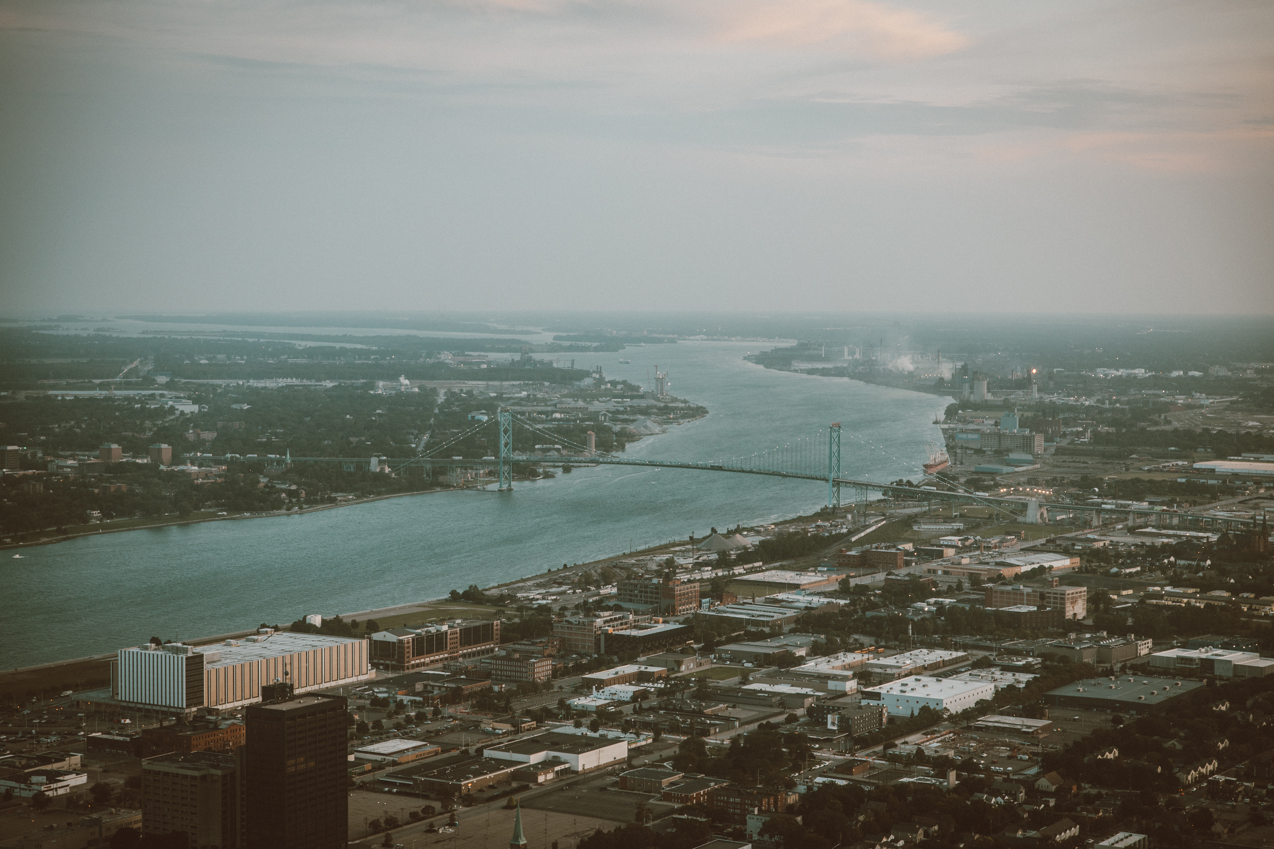 Detroit river
