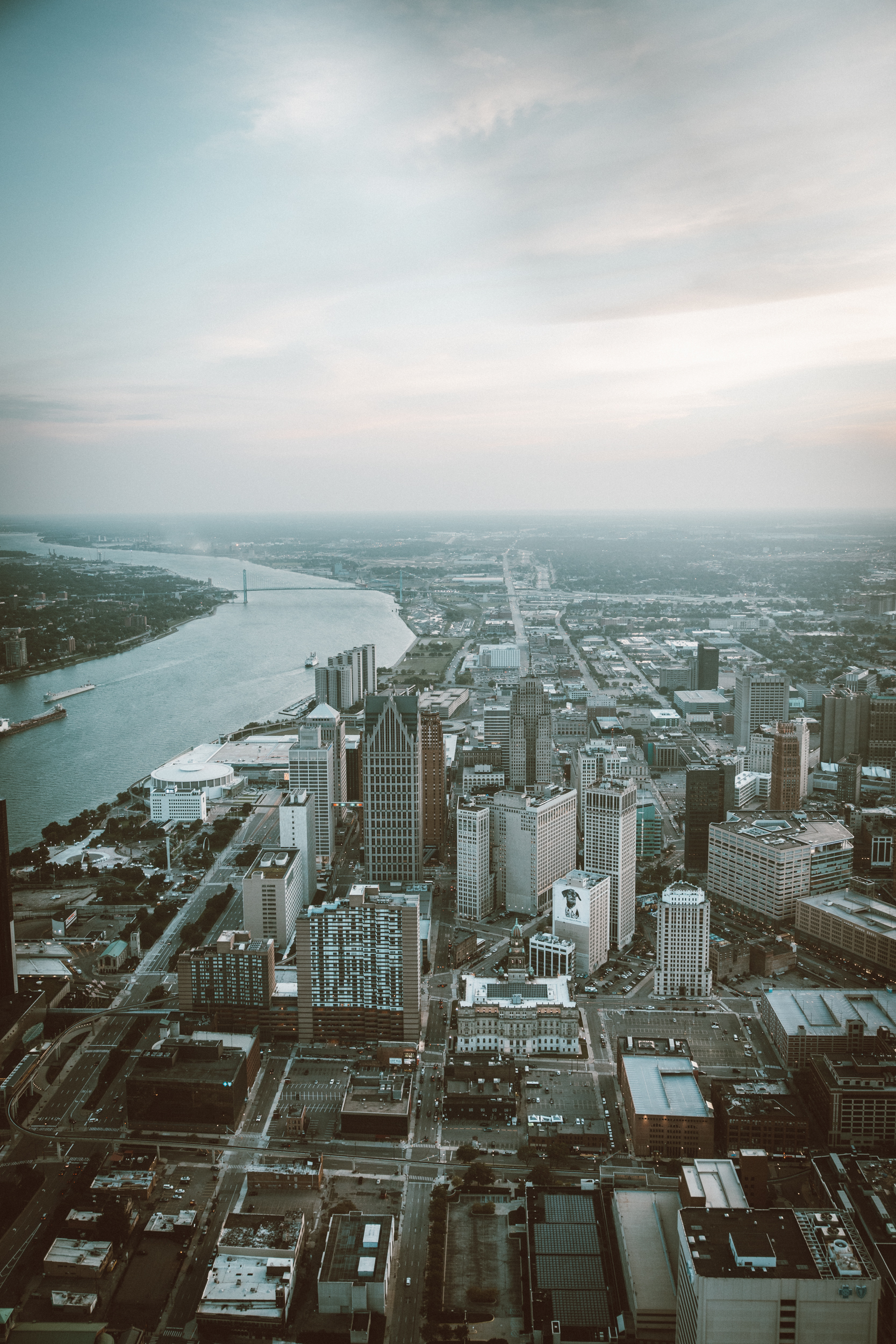Detroit dusk