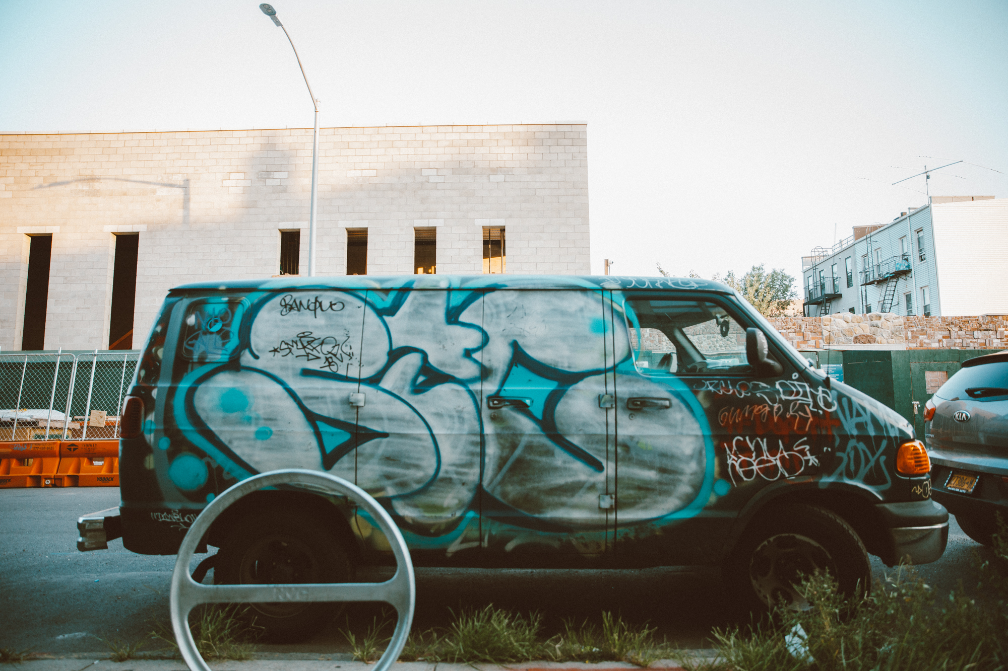 Graffiti van