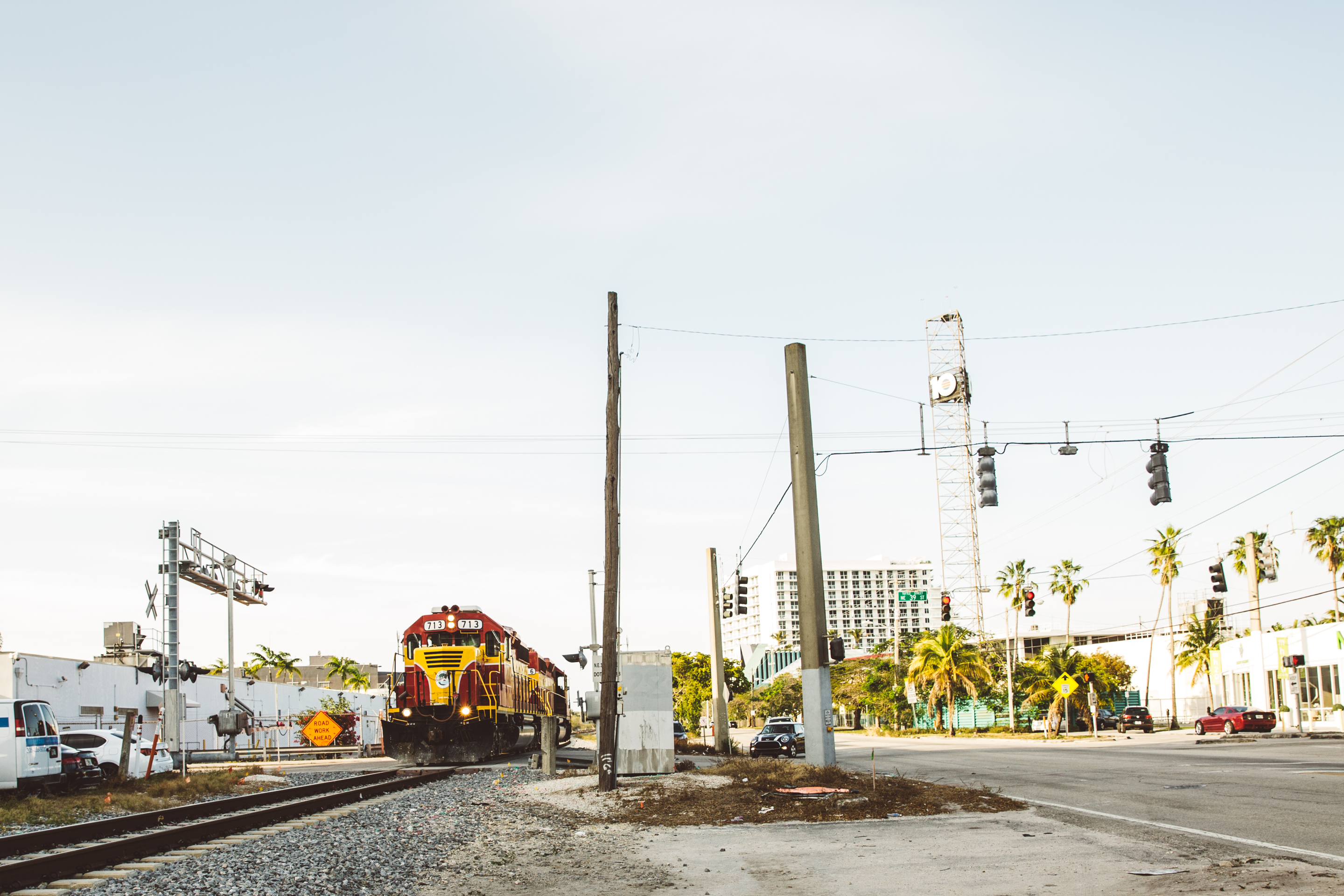 Trains and automobiles