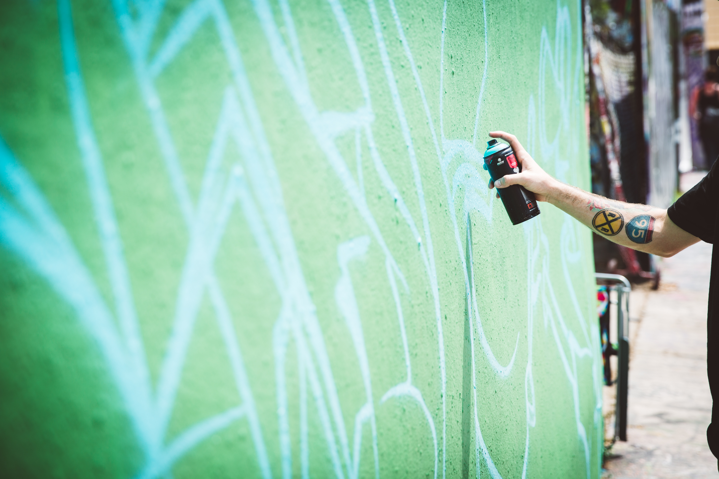 Street artist one