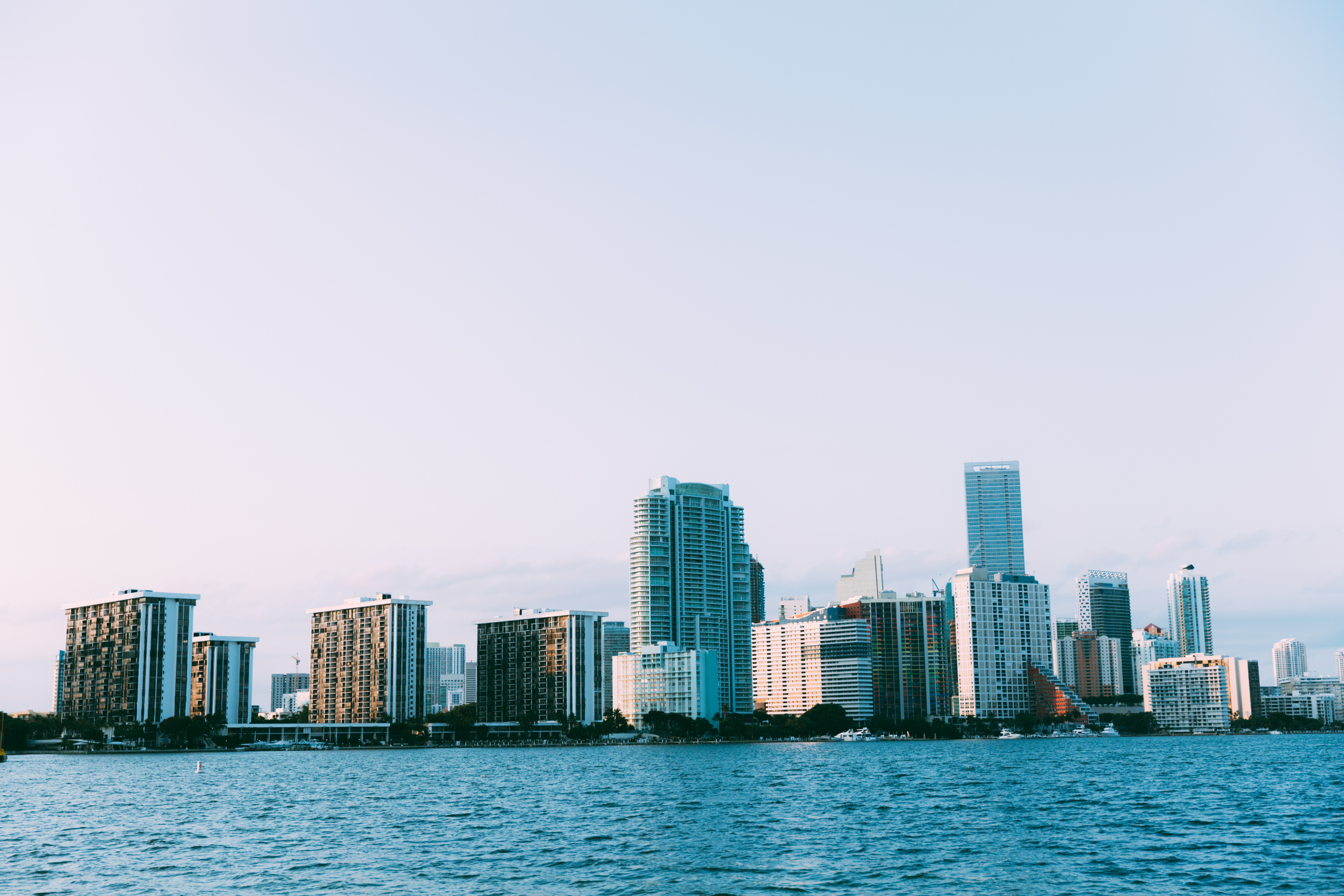 City from afar