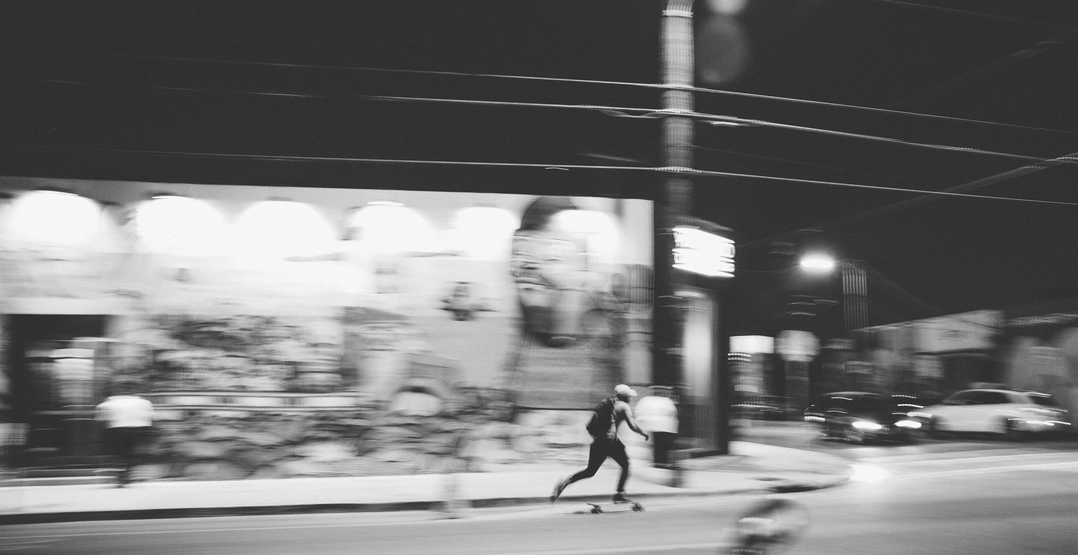 Wheels in the dark