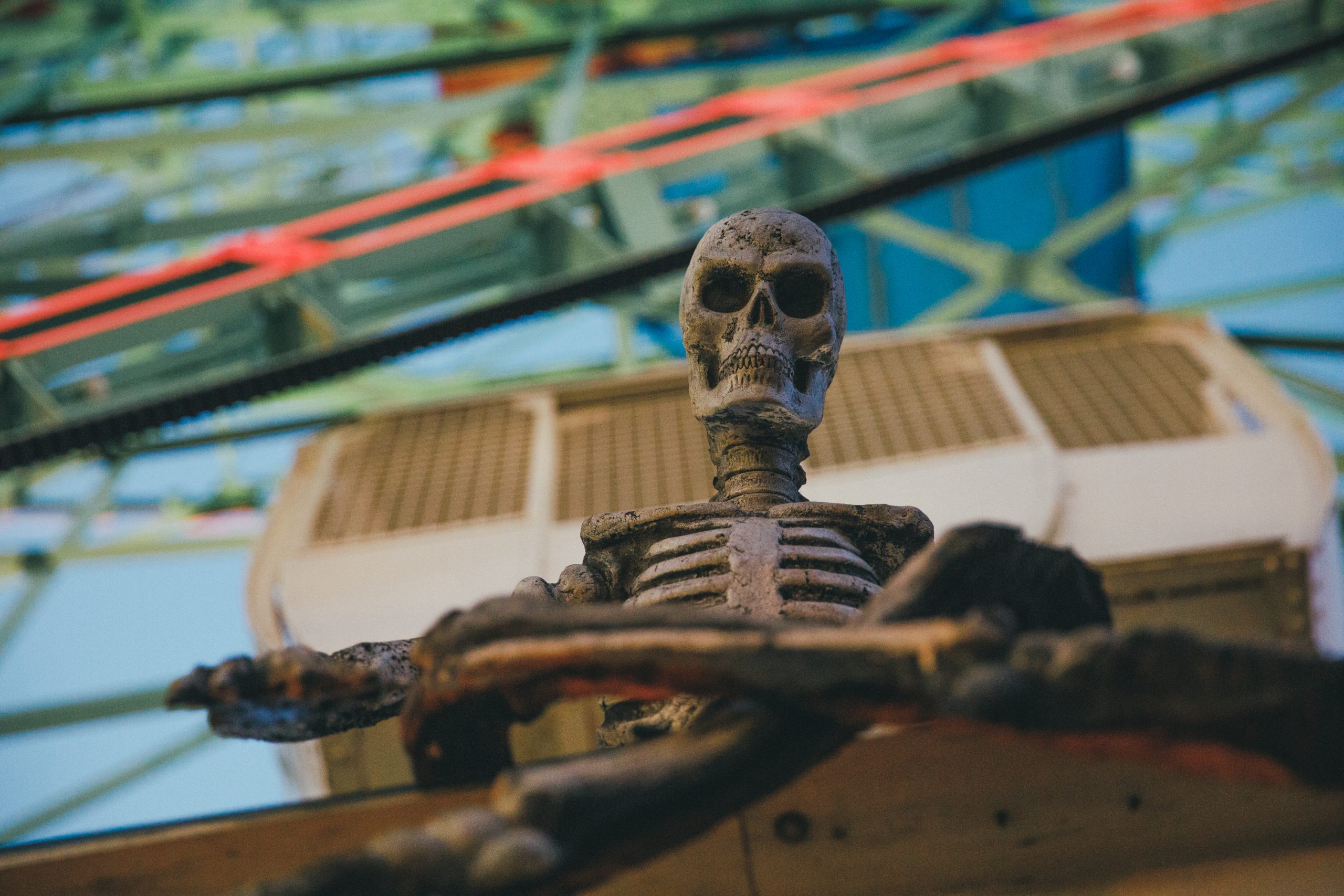 Skeleton at carnival