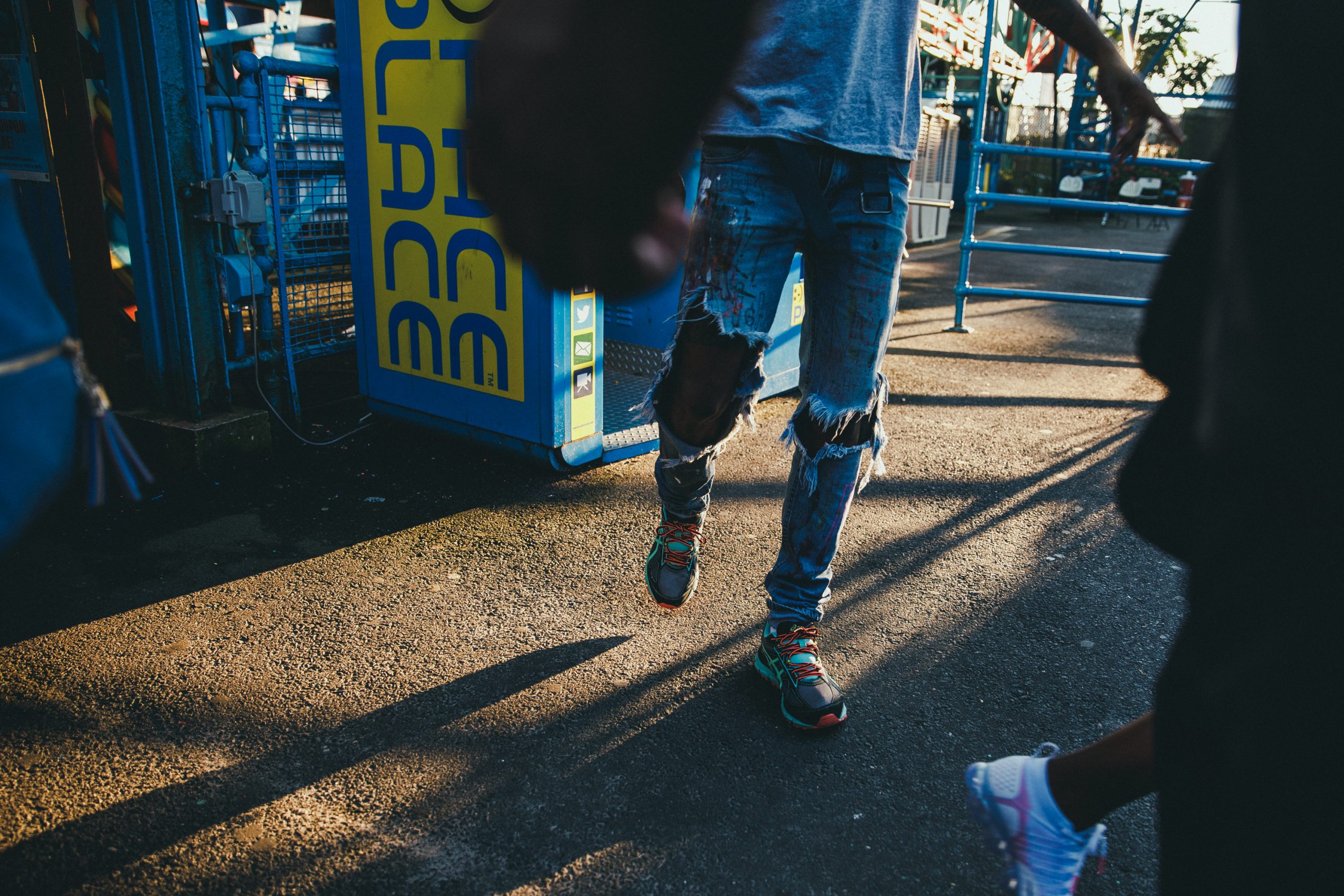 Ripped jeans