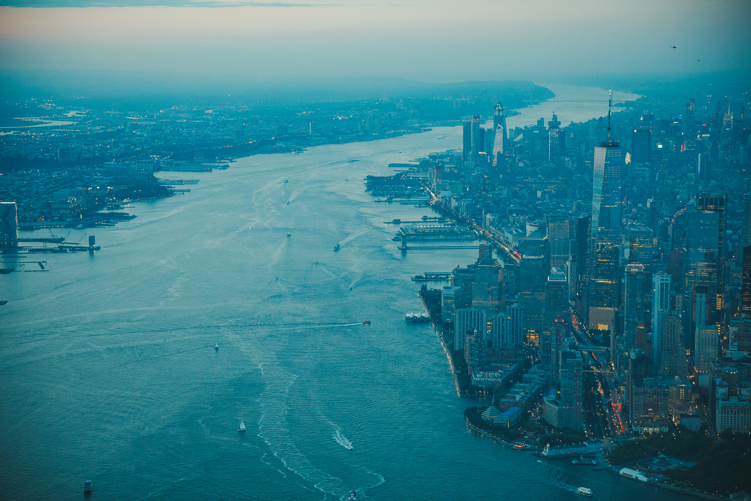 River by city
