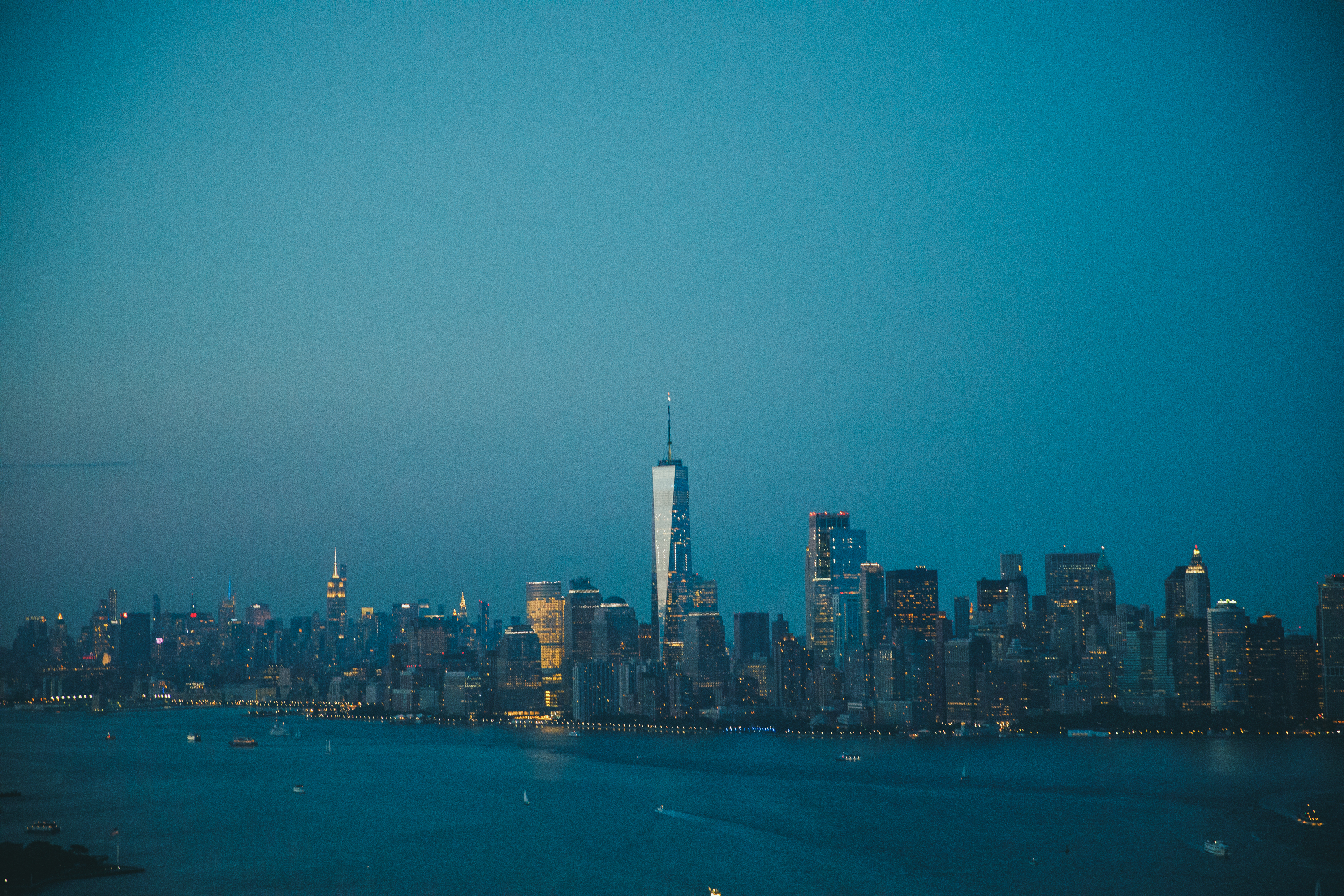 NYC with water