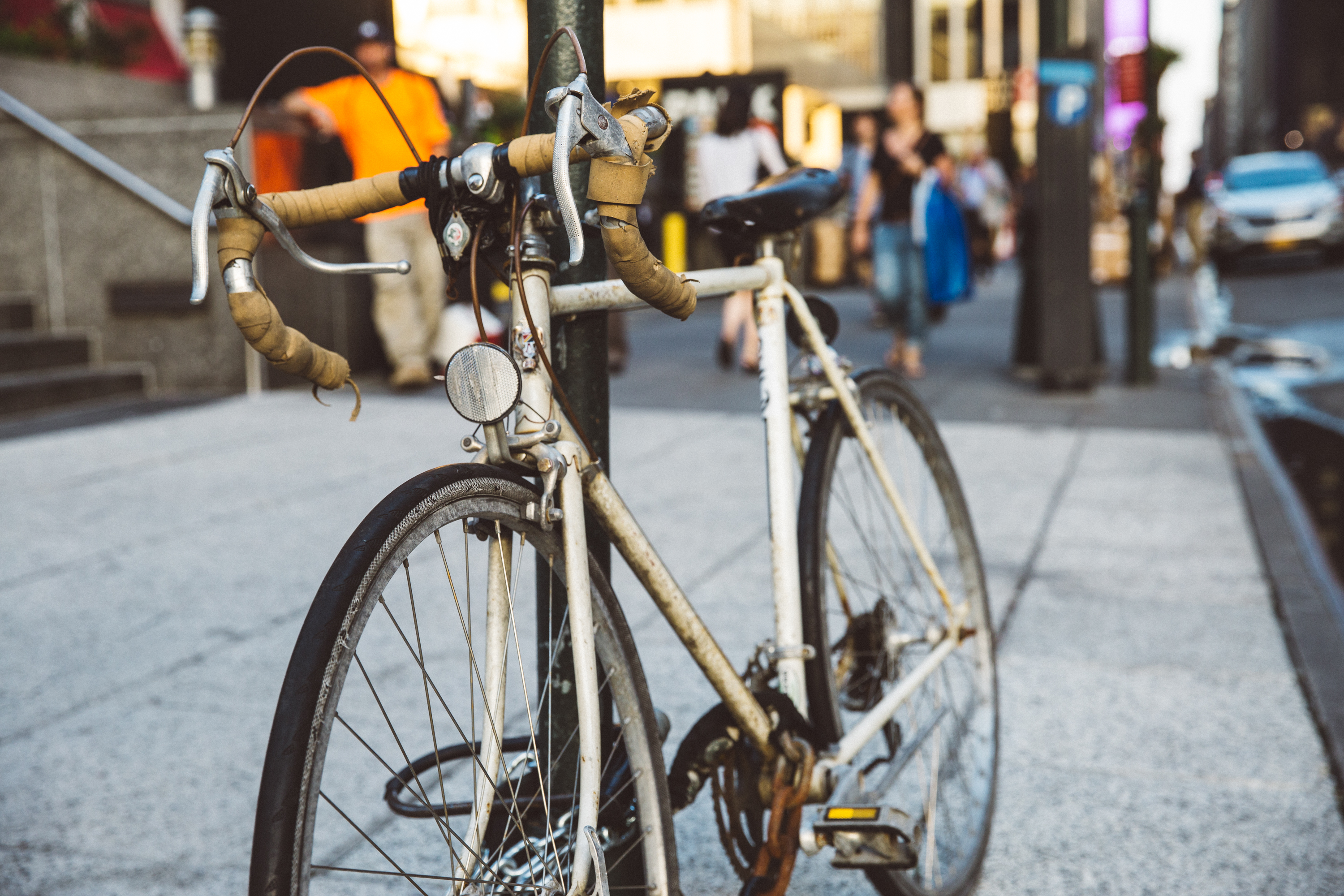 Leaning bike