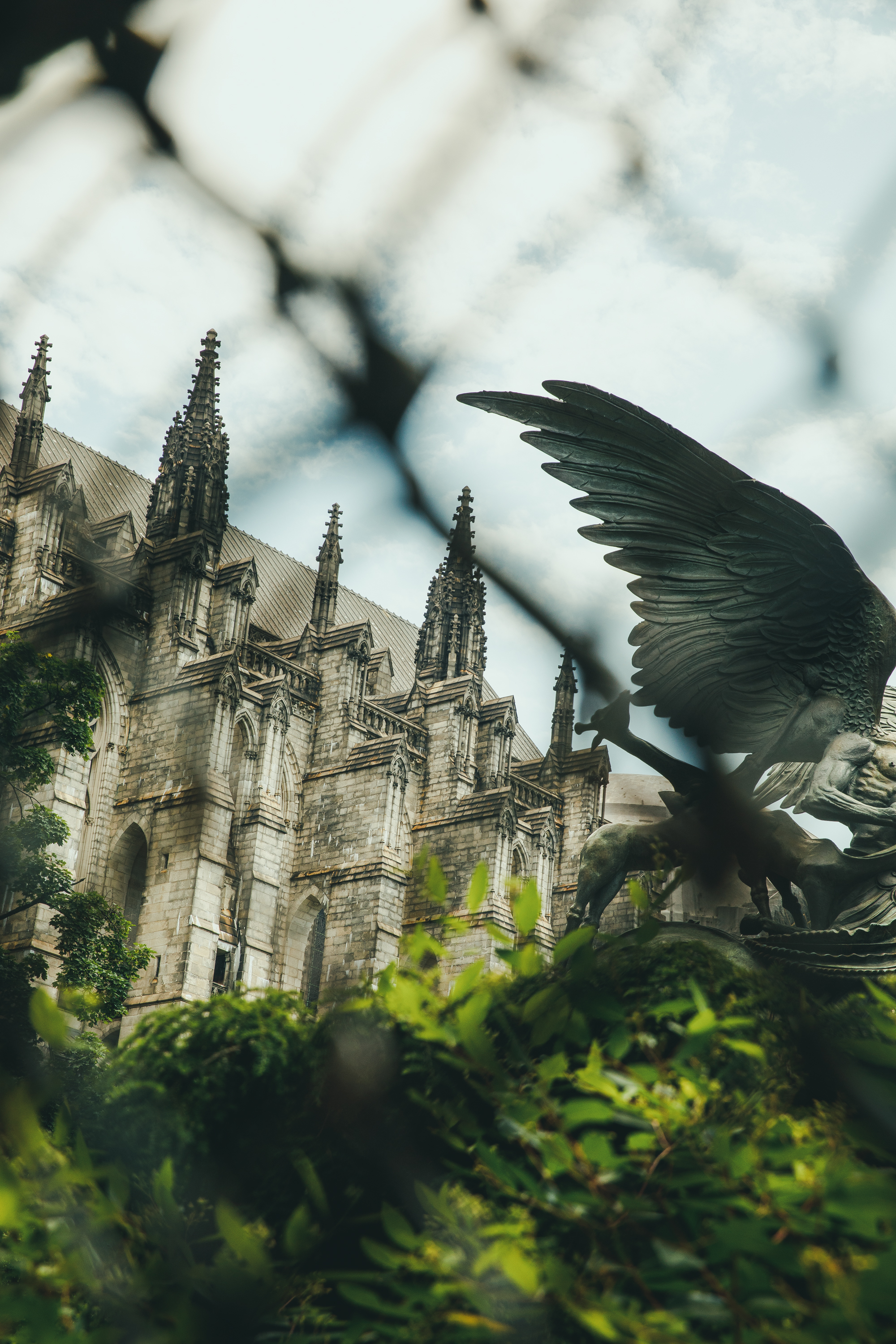 Eagle statue