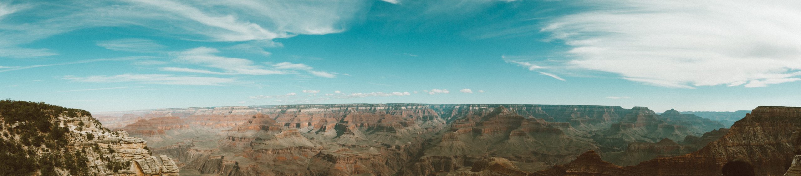 Mountain skyline panorama