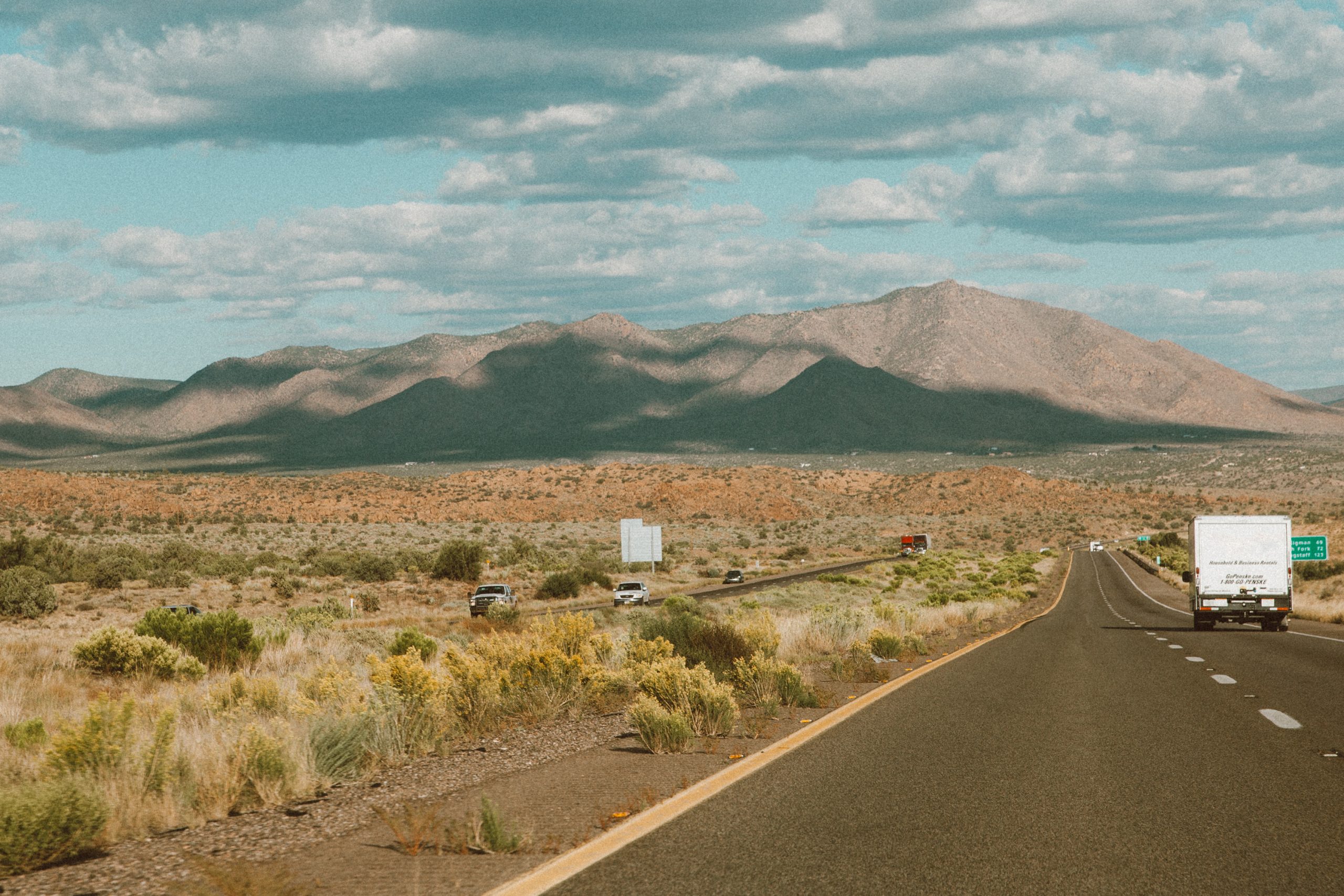 Cars traveling