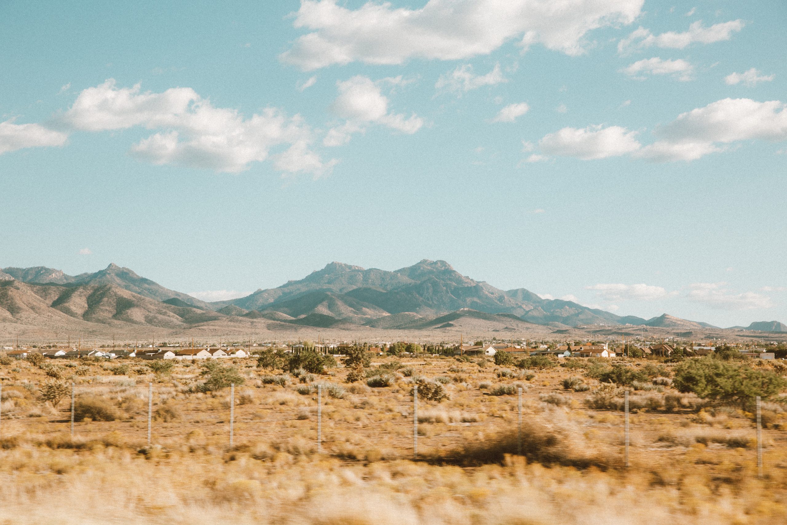 Desert land