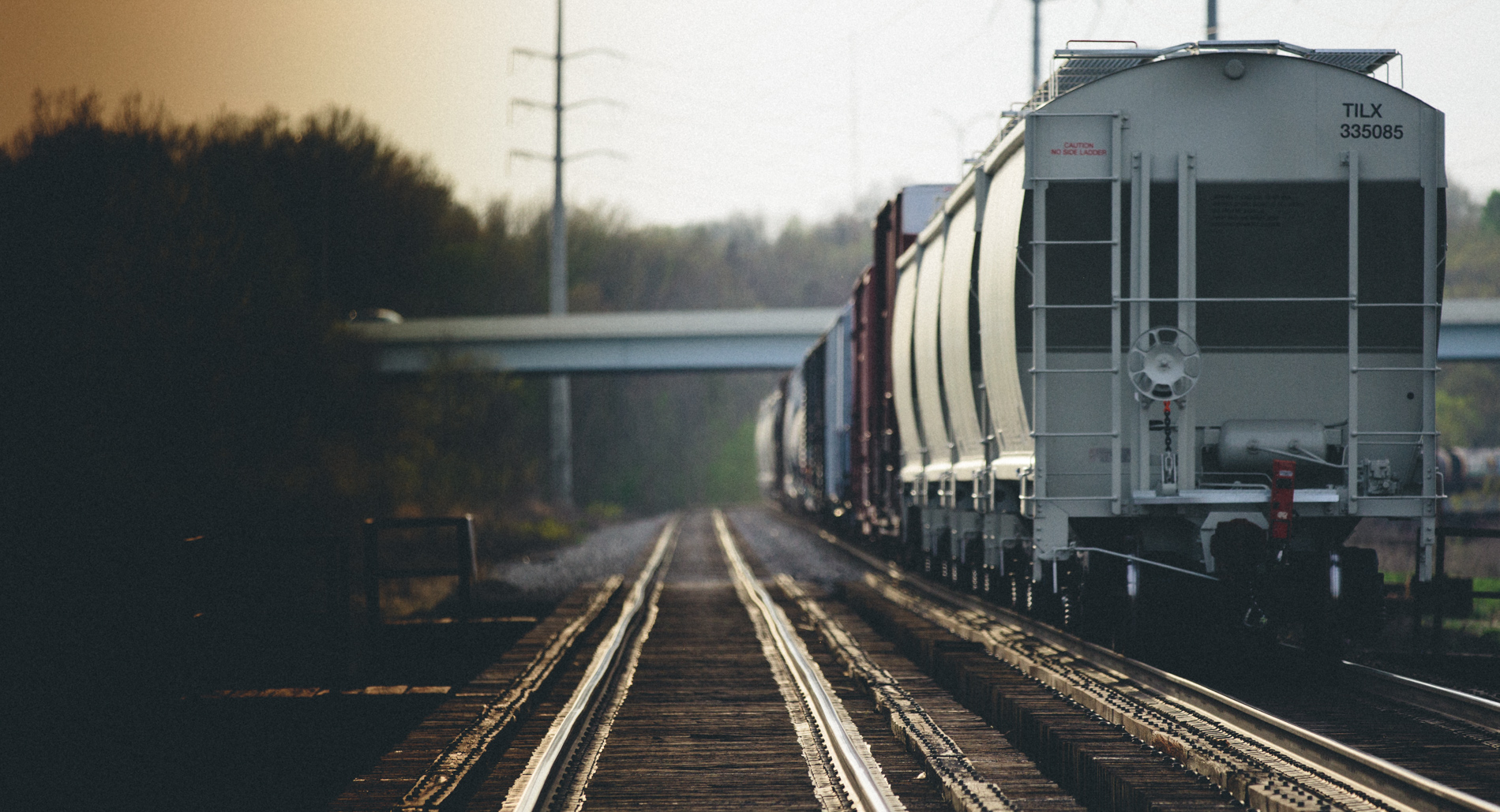 back of train
