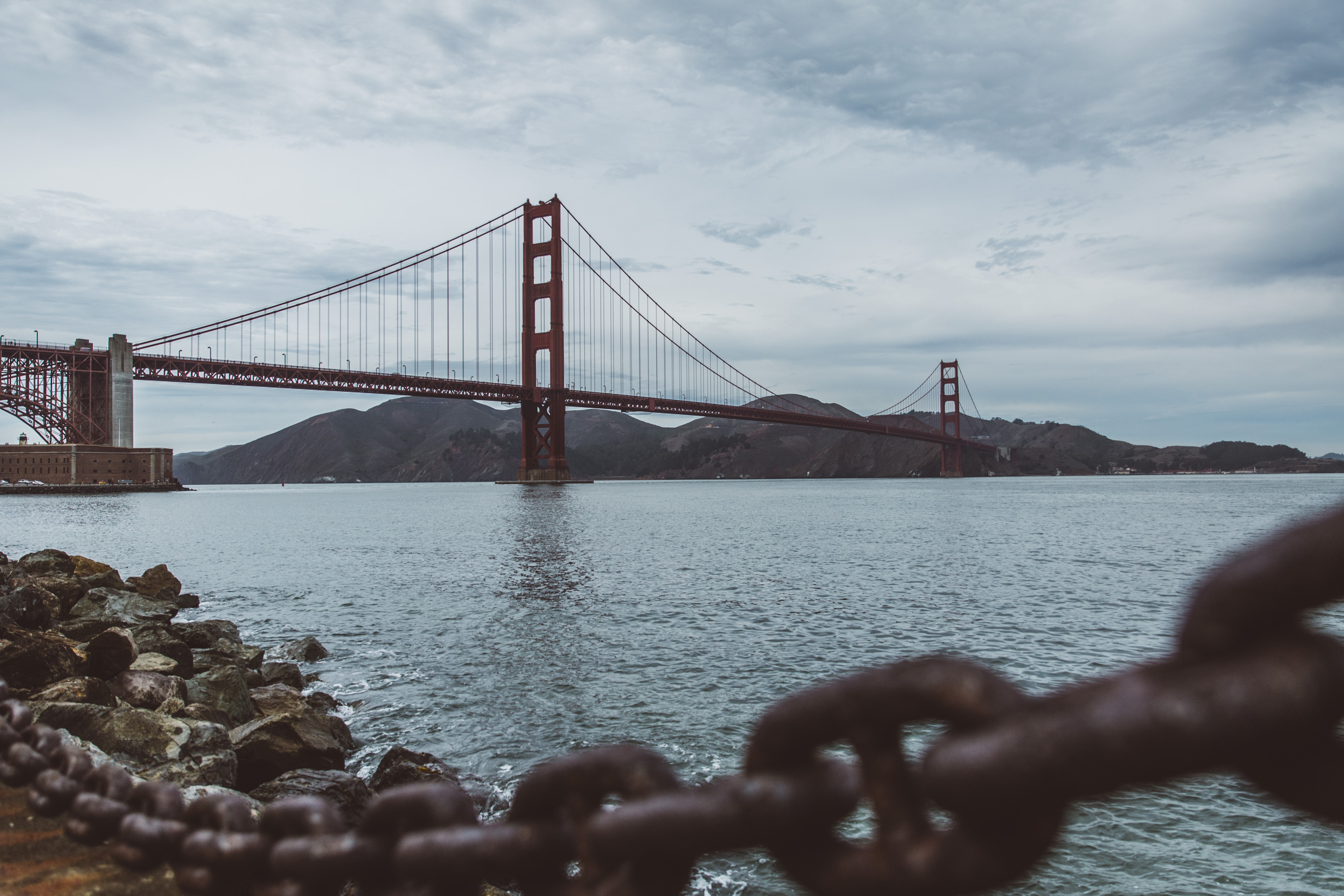 view of the golden gate bridge