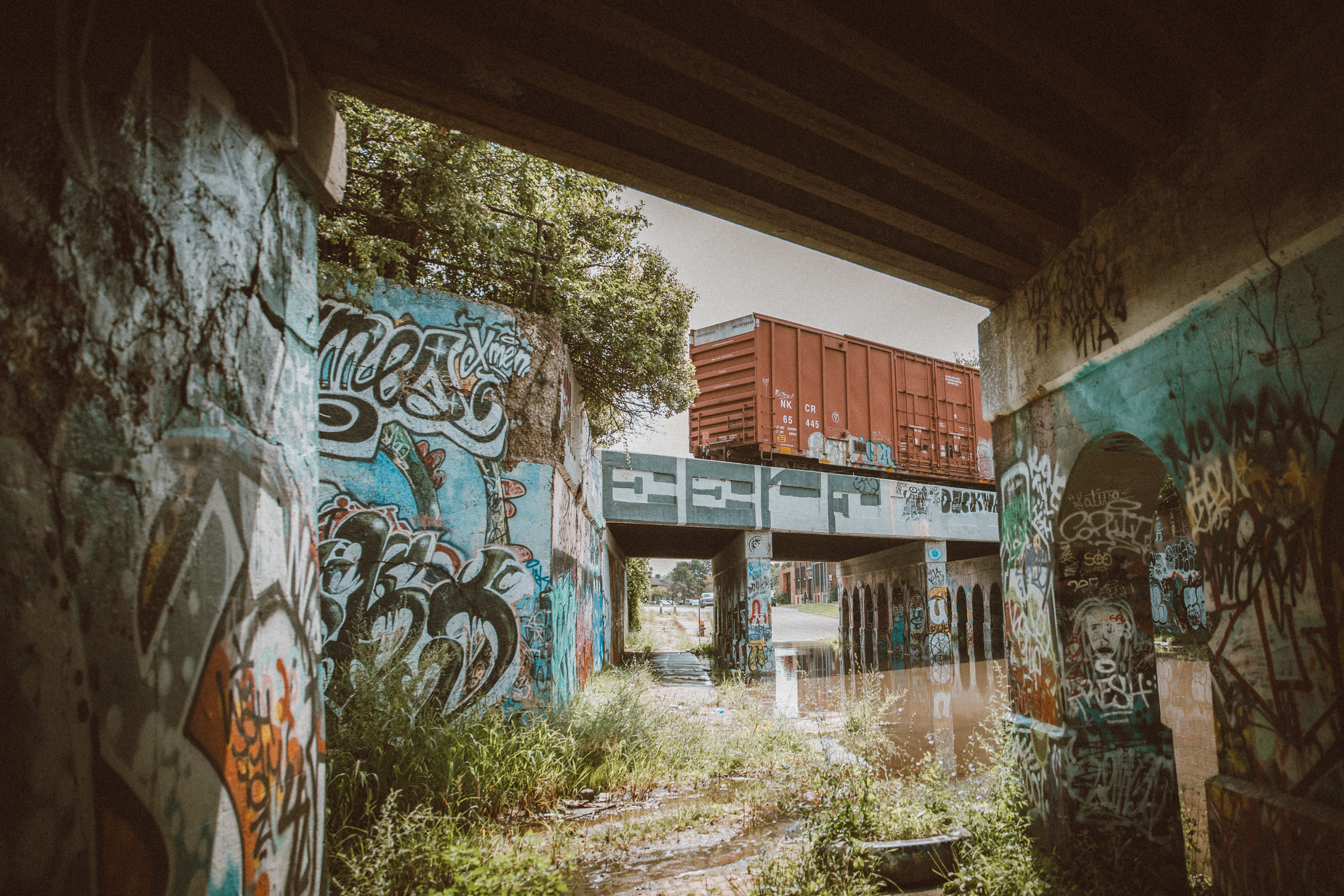 Train bridge