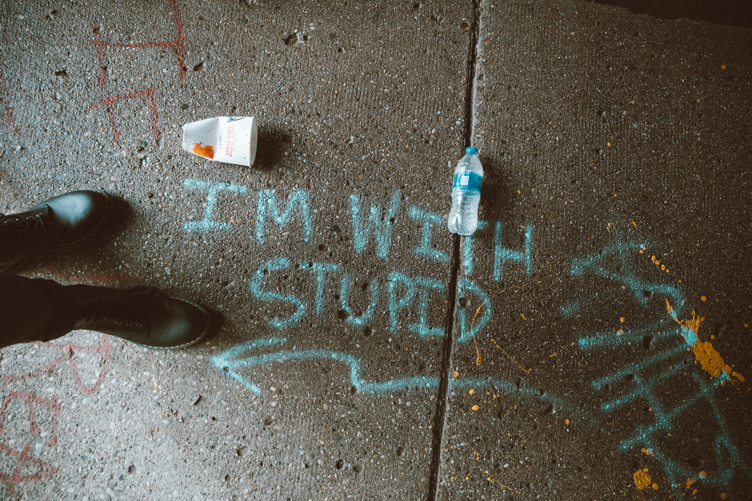I’m with stupid