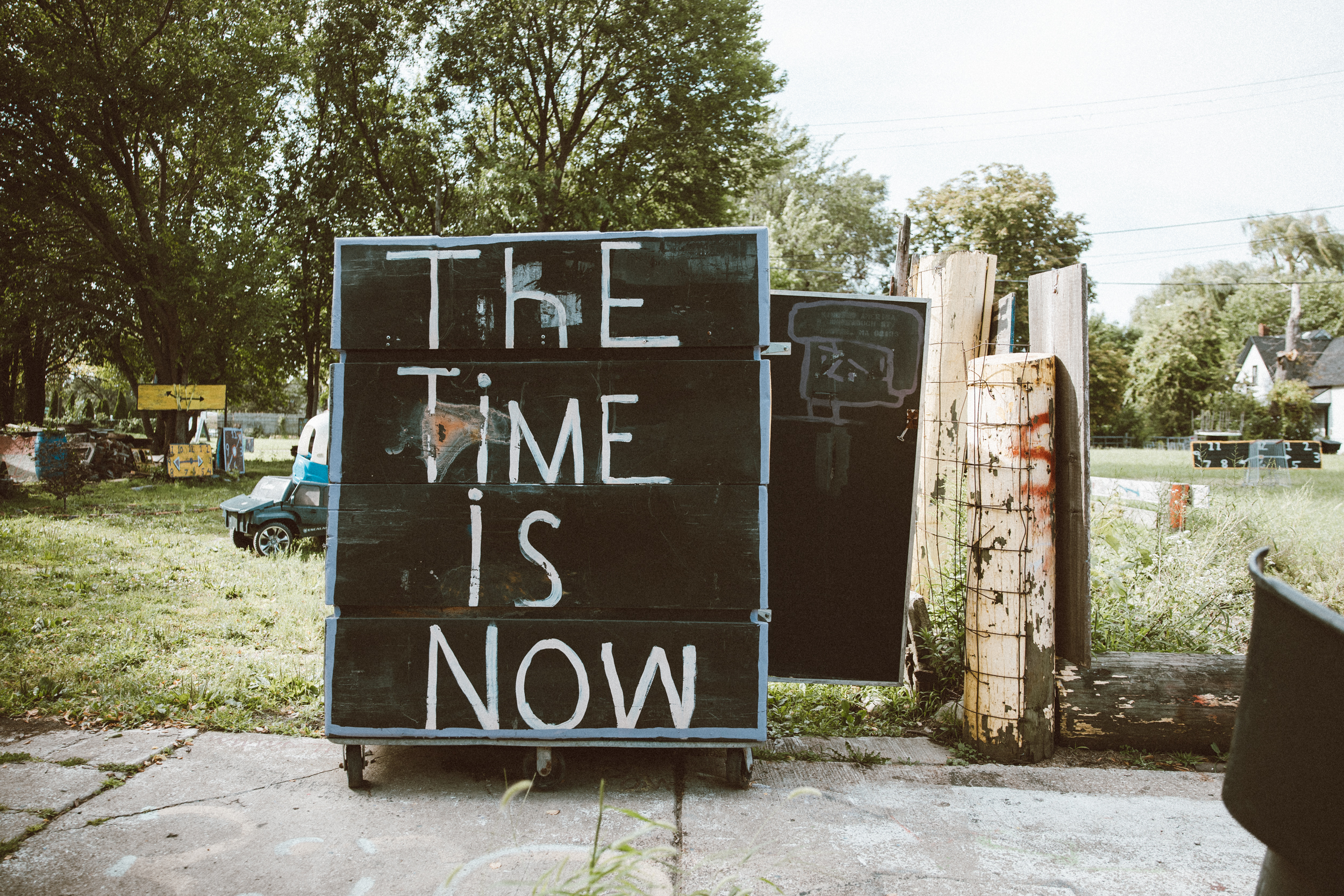 Time is now