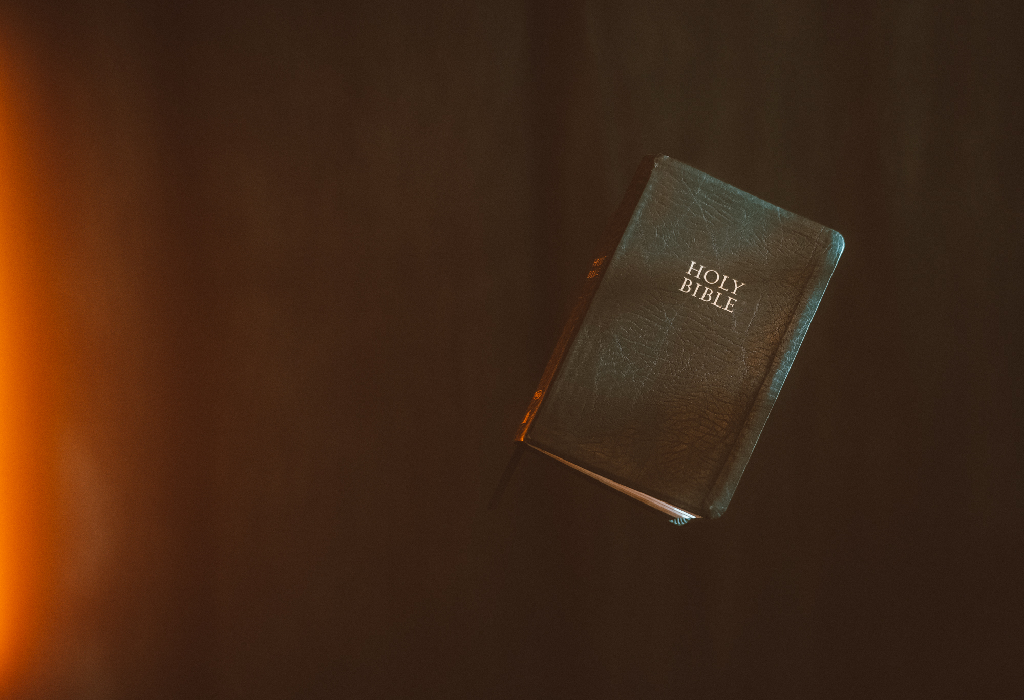 Floating bible