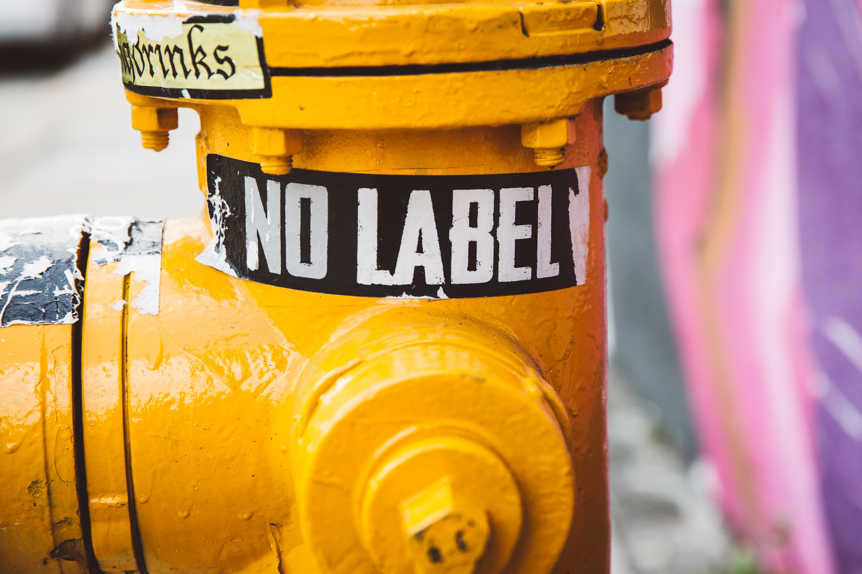 No label