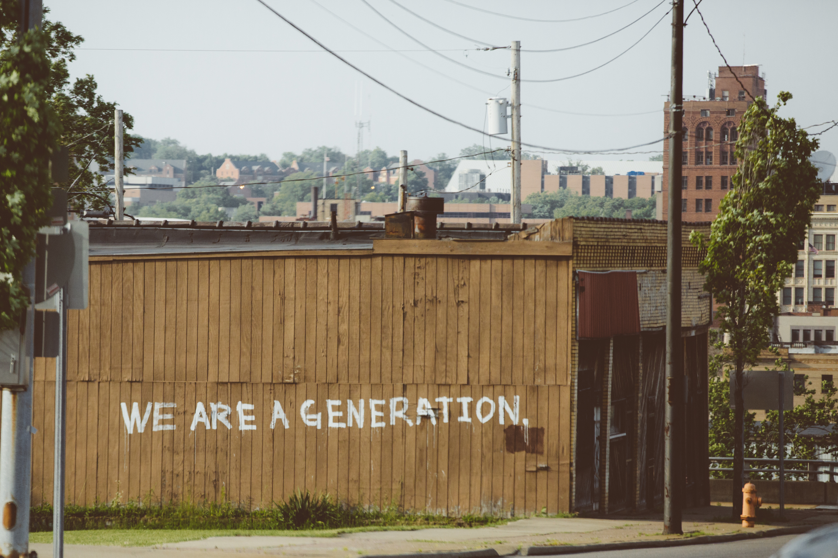 We are a generation